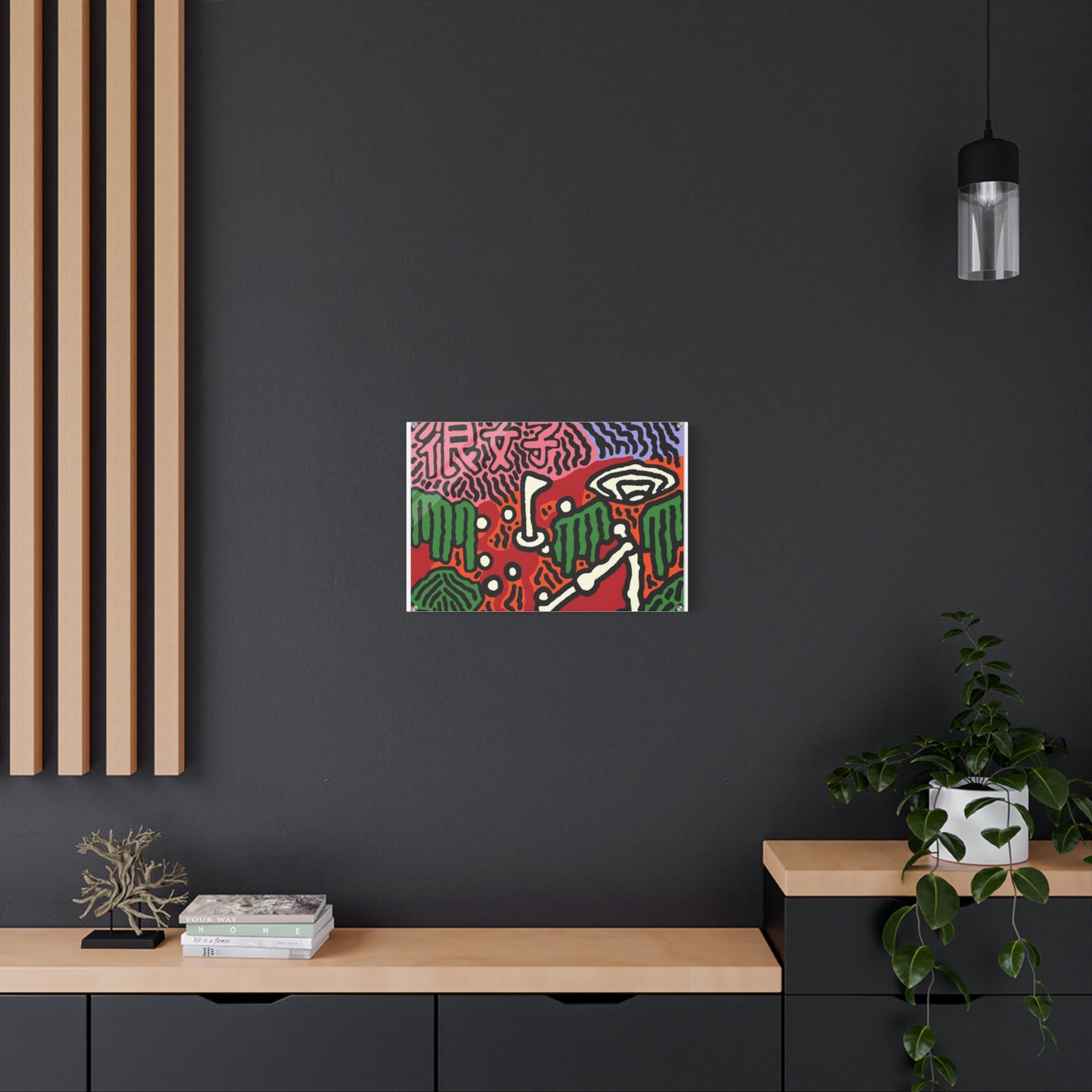 Scoring goals throughout life Canvas (Large)