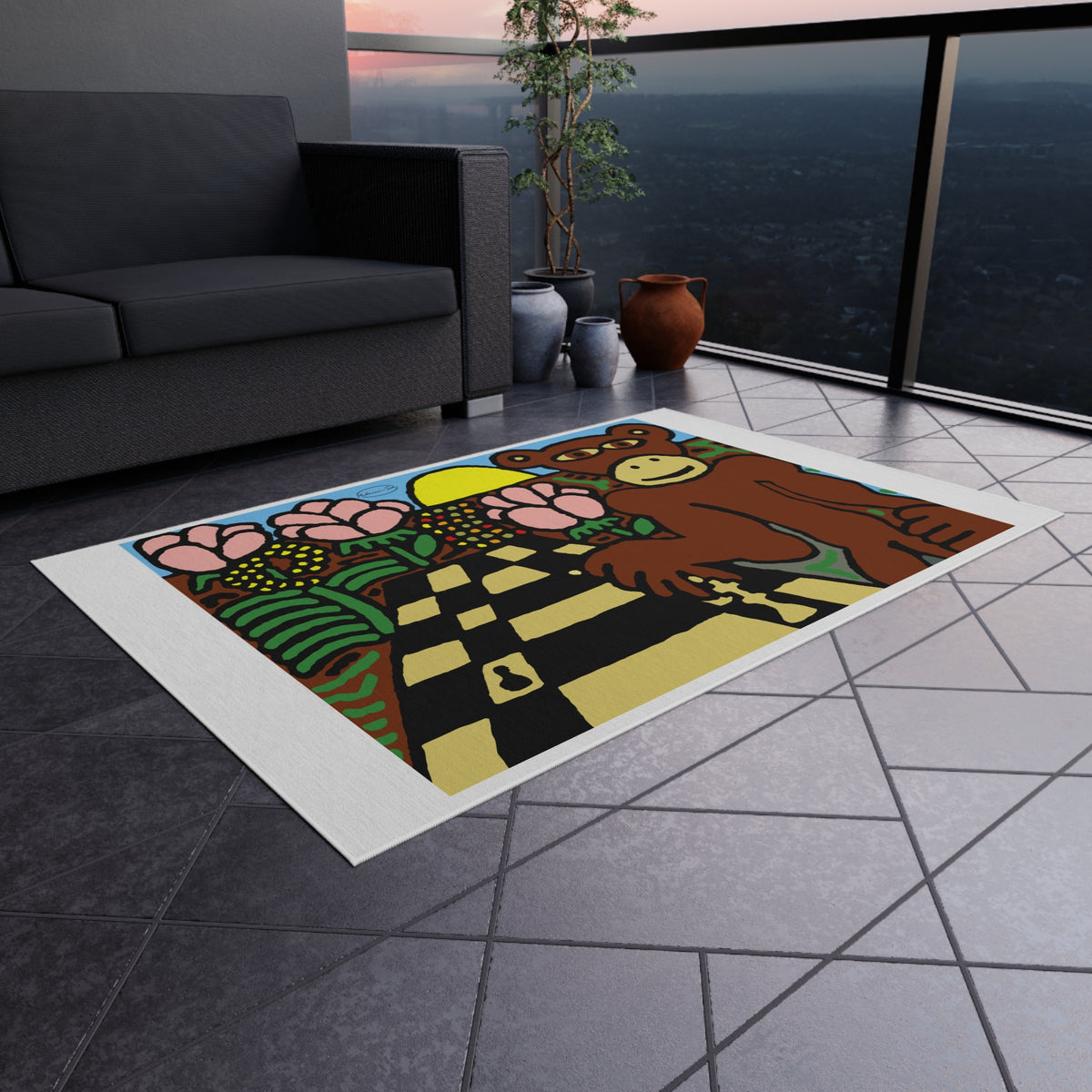 The supreme strategist — Outdoor Rug