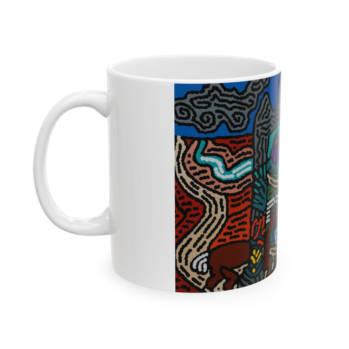 Going to the valley of hope and prosperity Ceramic Mug