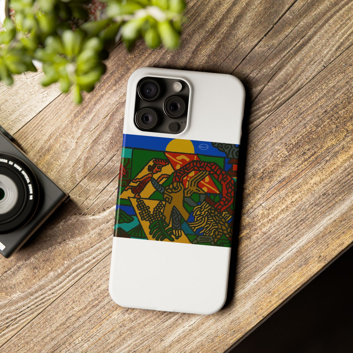 Drawing your own destiny Slim Phone Case
