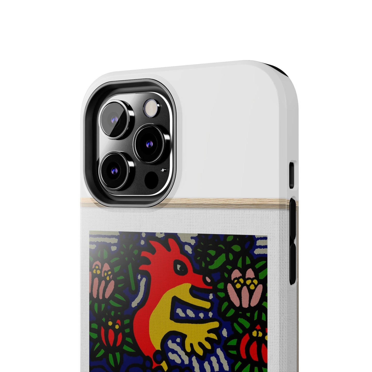 Breaking through the surface of a lotus pond Tough Phone Case