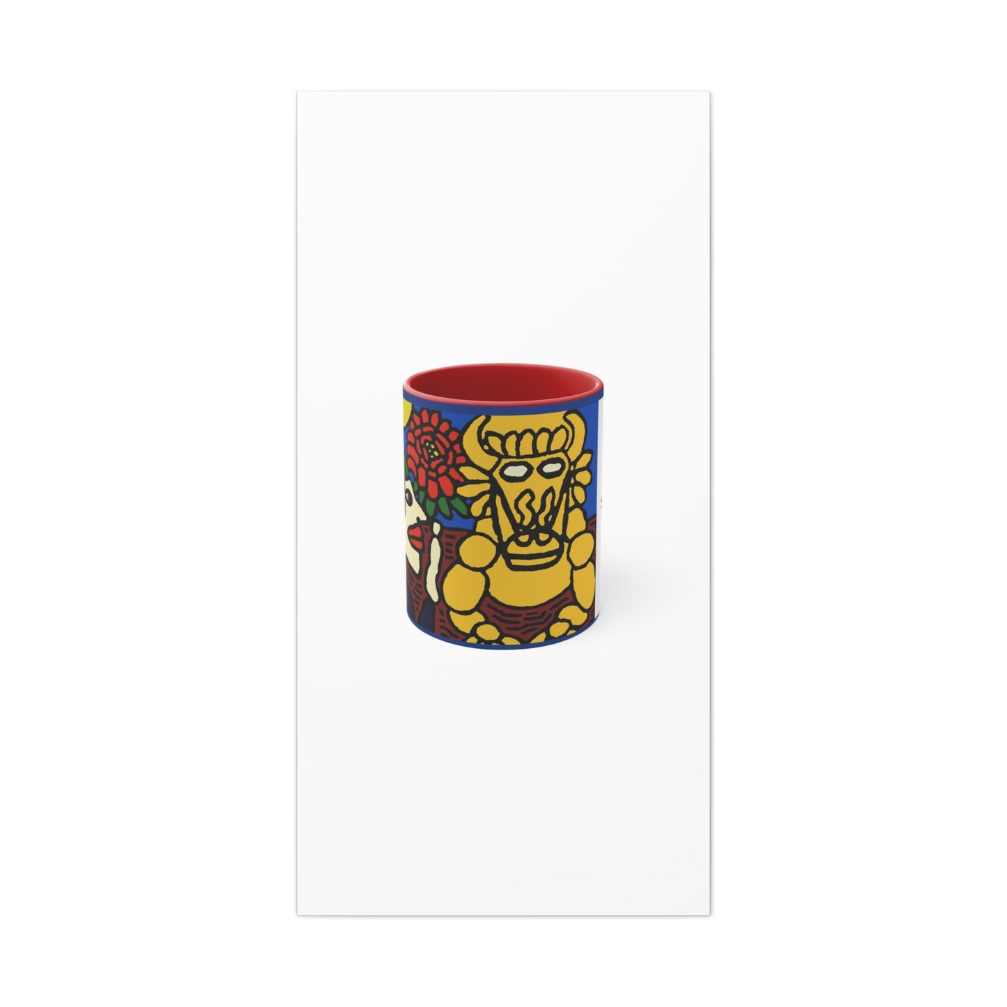 The warrior hailing the mighty golden dragon Canvas (Large)