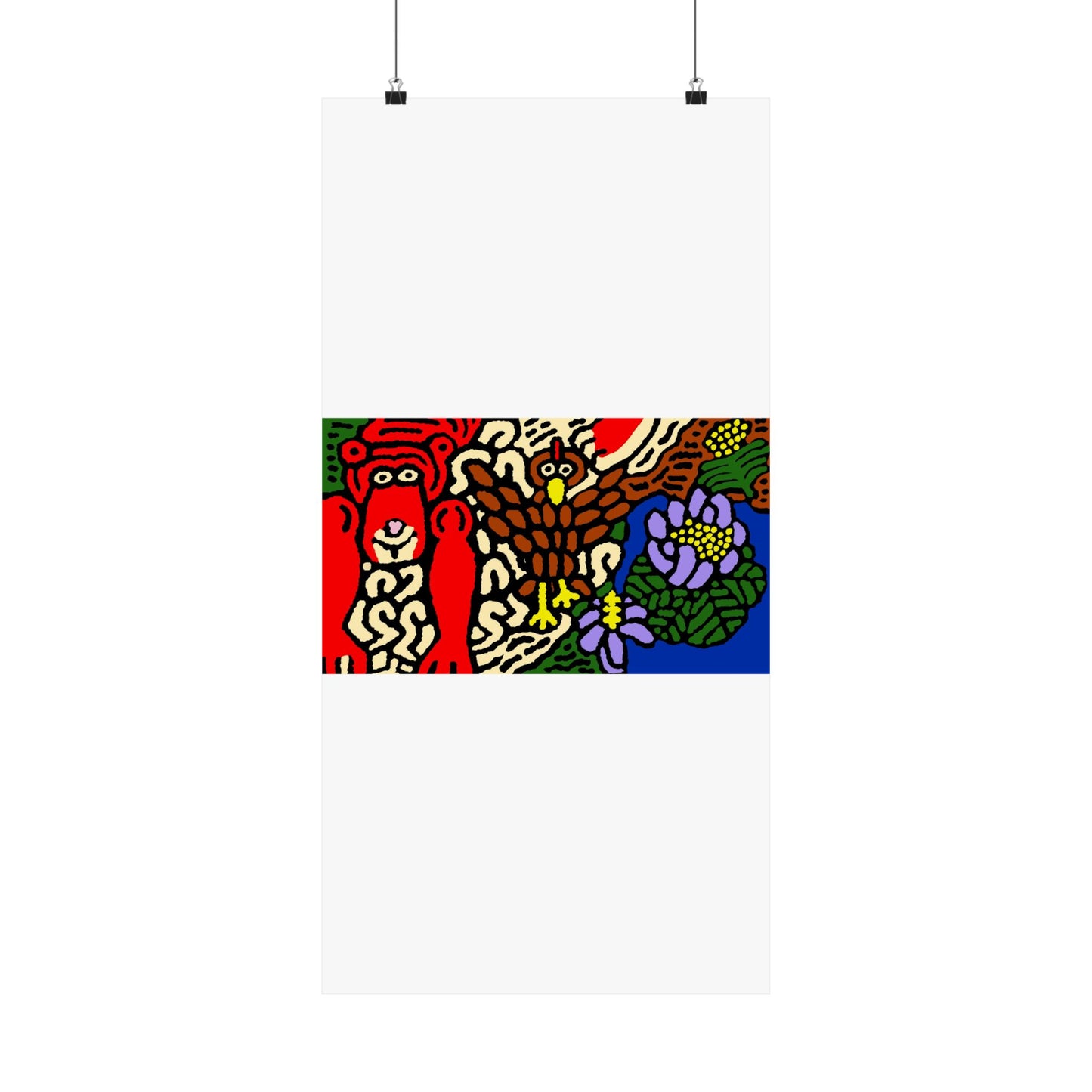 Friendly competition Matte Poster Vertical (Small)