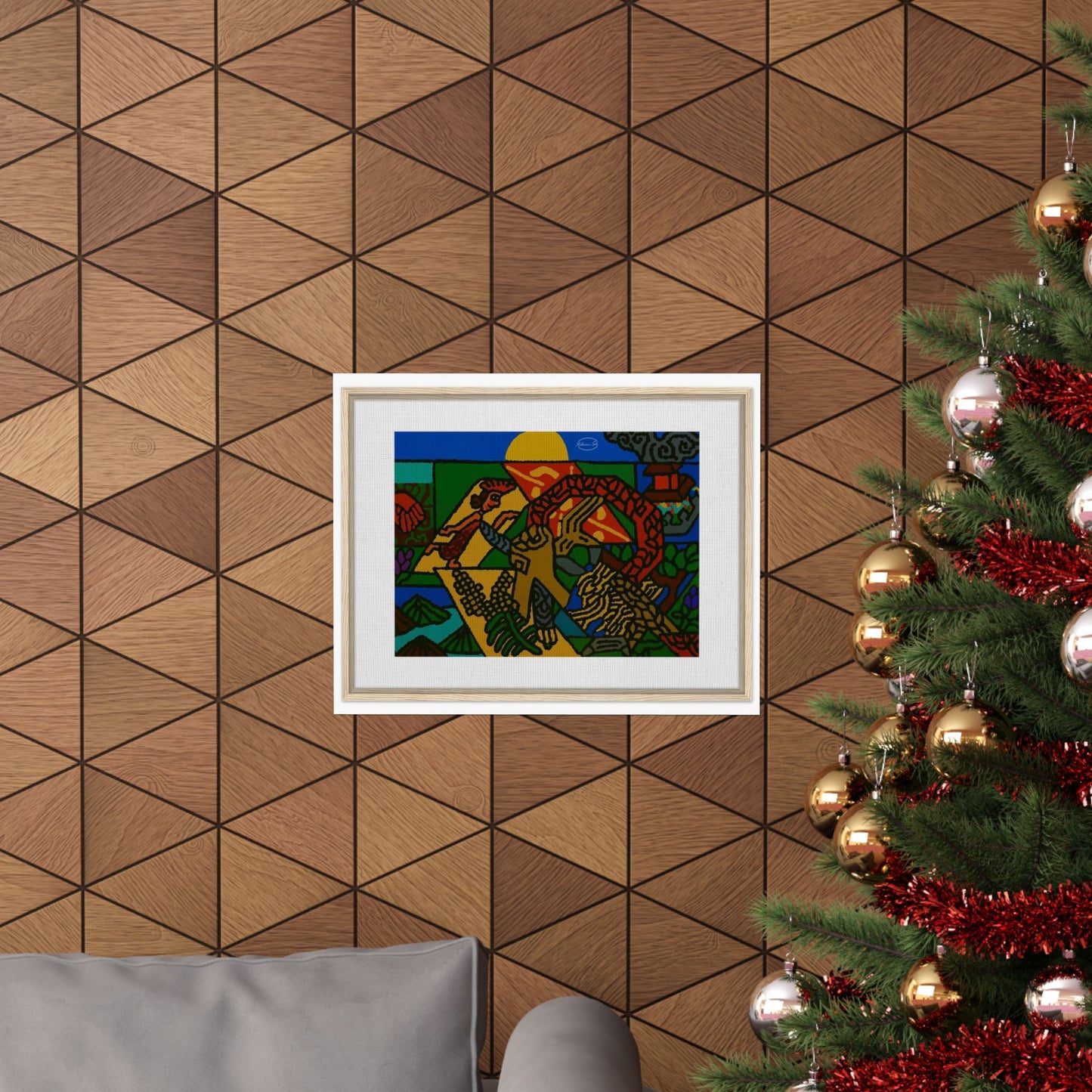 Drawing your own destiny Matte Poster Horizontal (Small)