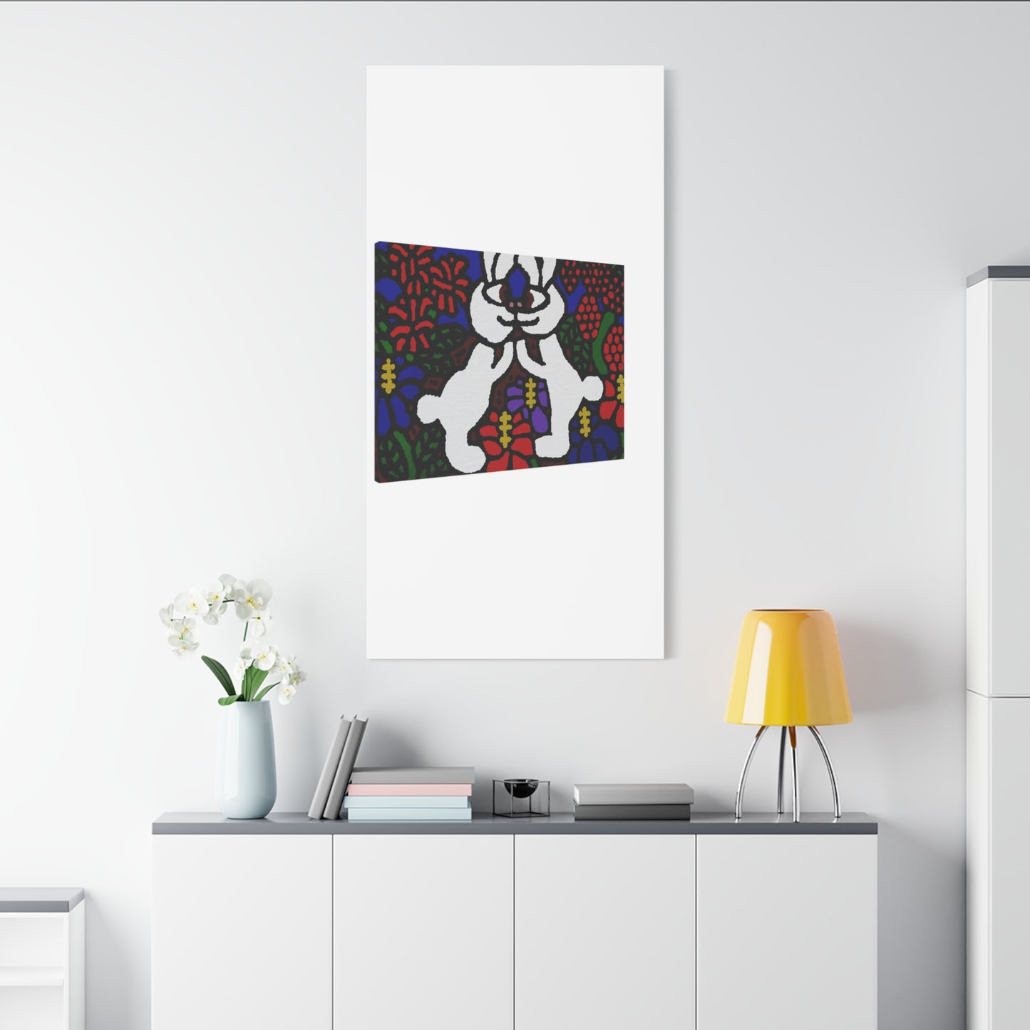 Bunnies in love Canvas (Large)