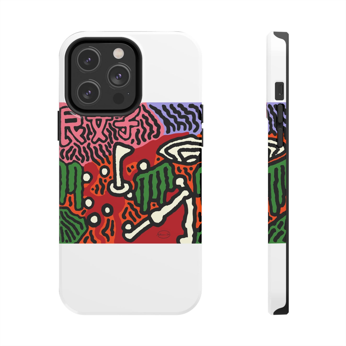 Hitting holes in one throughout life Tough Phone Case