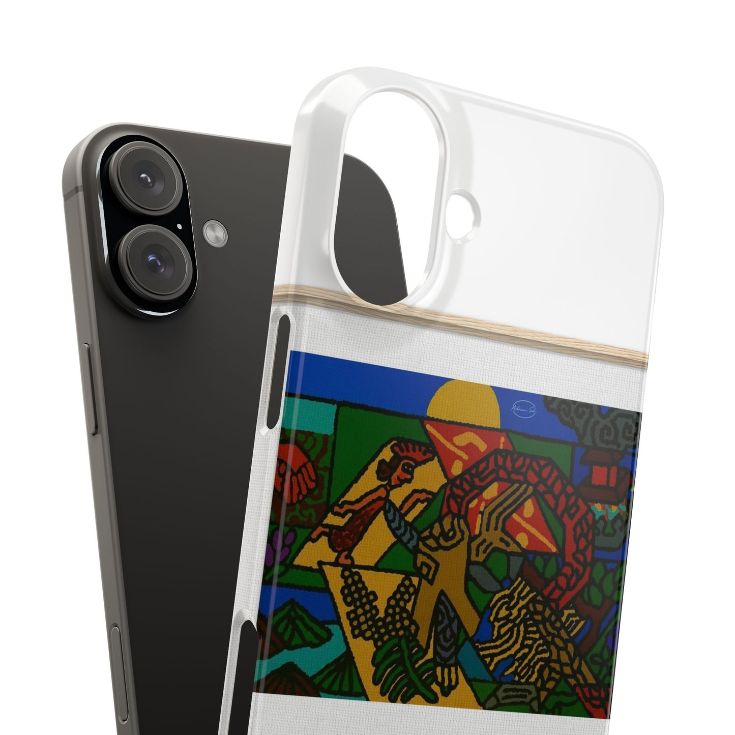 Drawing your own destiny Slim Phone Case