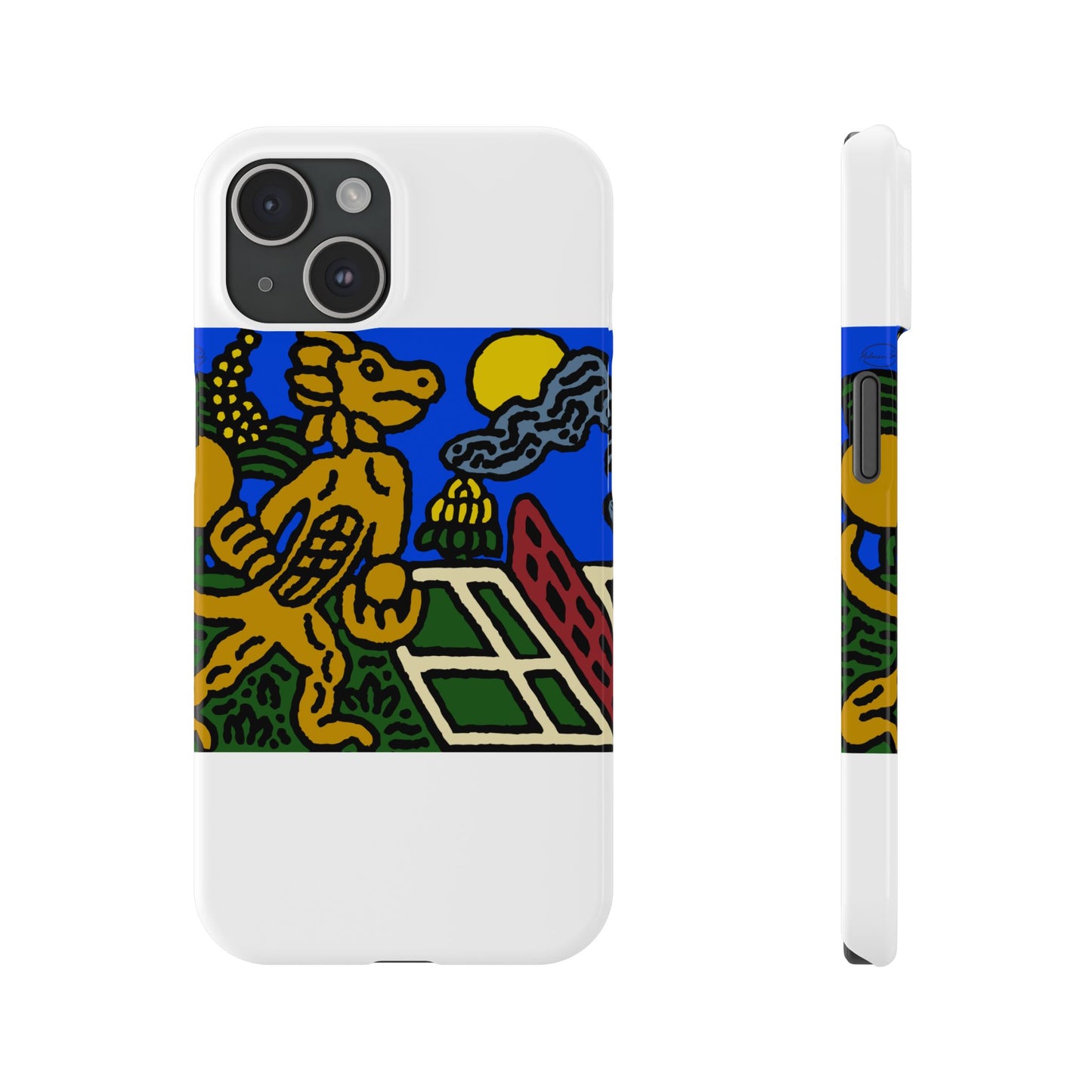 Ready for making big serves in life Slim Phone Case