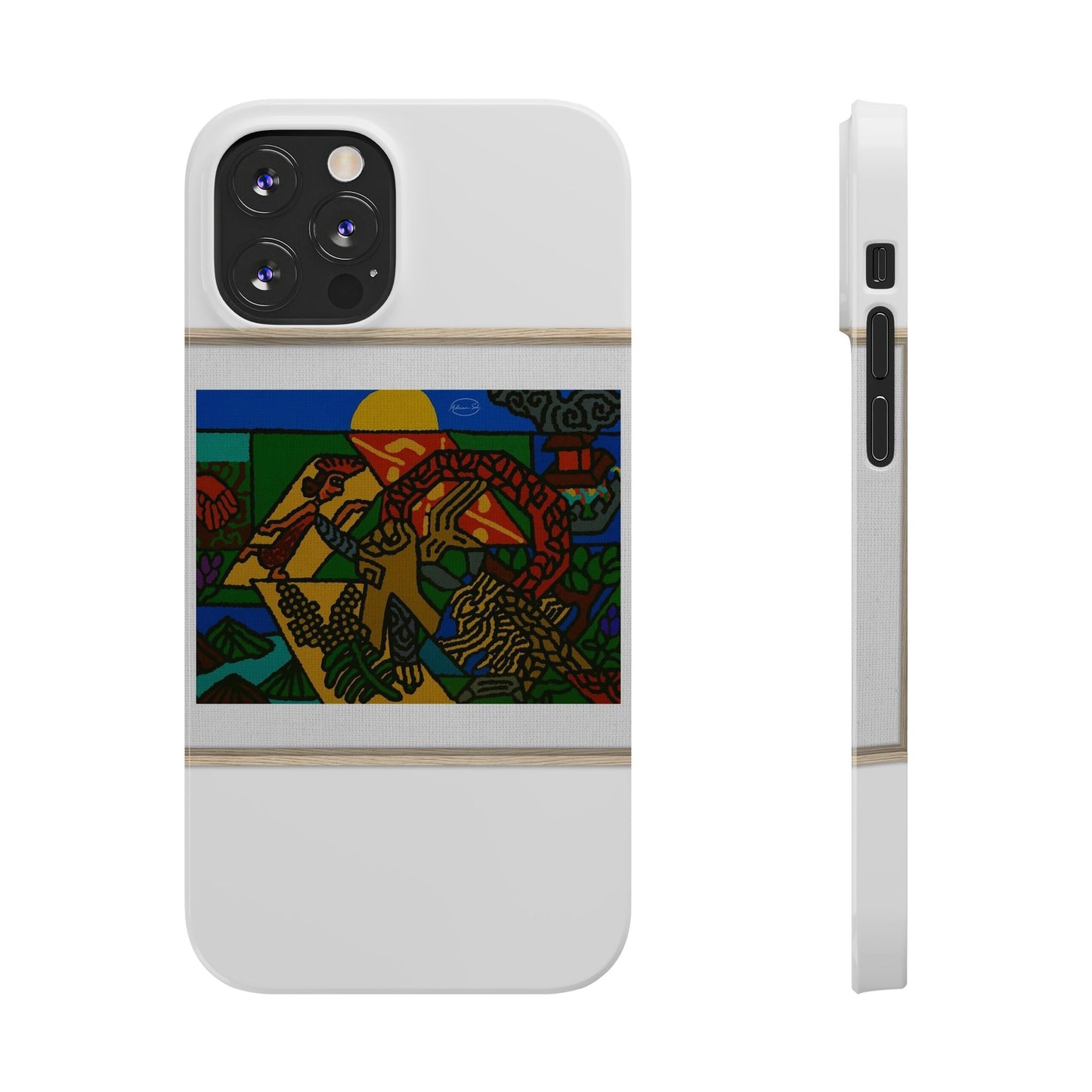 Drawing your own destiny Slim Phone Case
