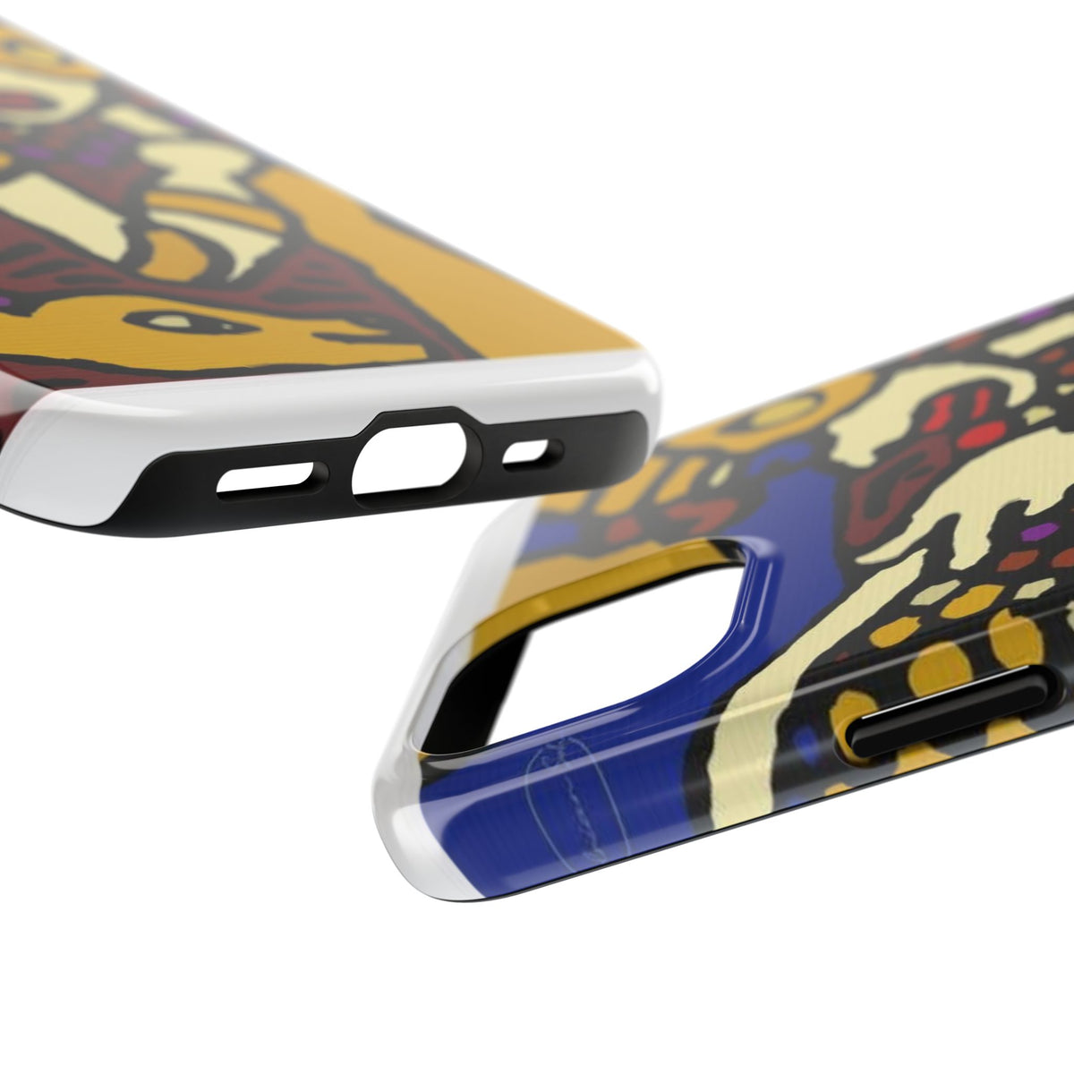 The golden snake being blessed by the fairy Tough Phone Case