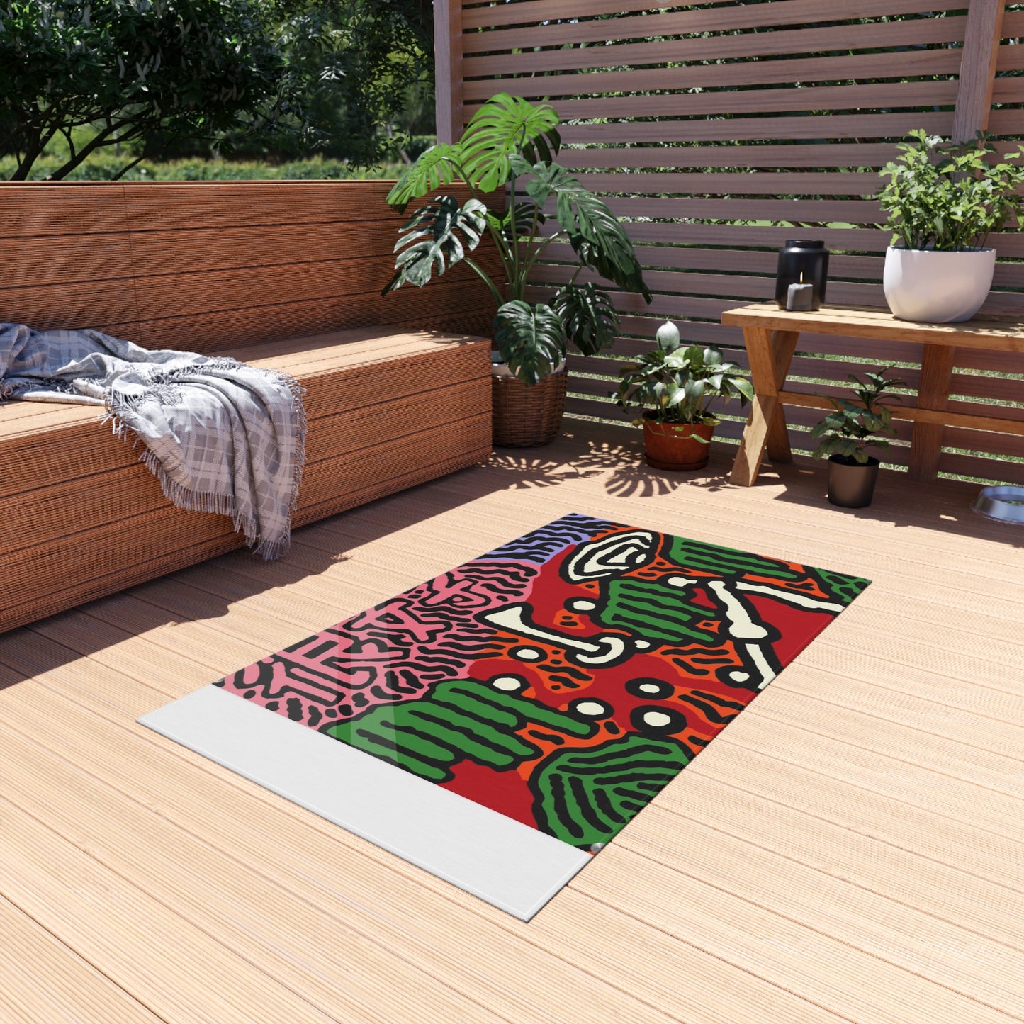 Scoring Goals Throughout Life — Outdoor Rug