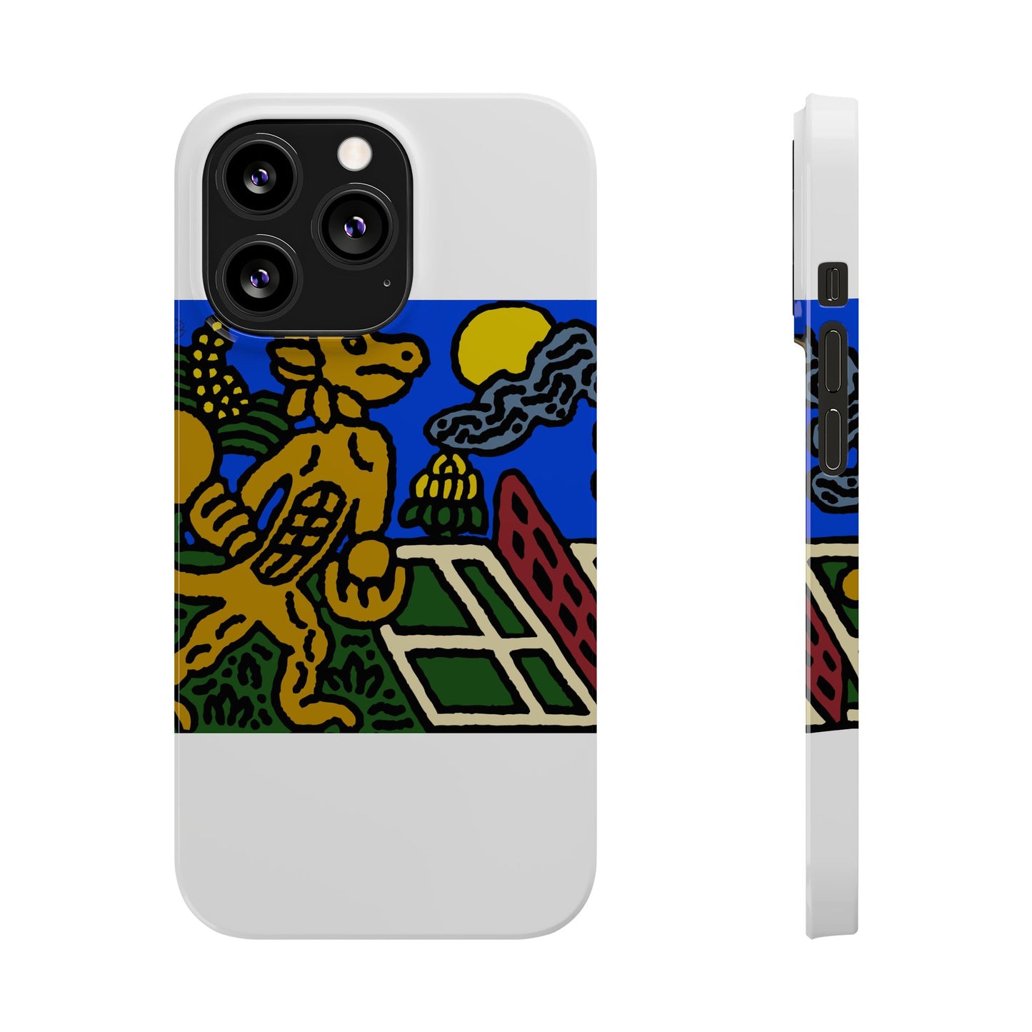 Ready for making big serves in life Slim Phone Case