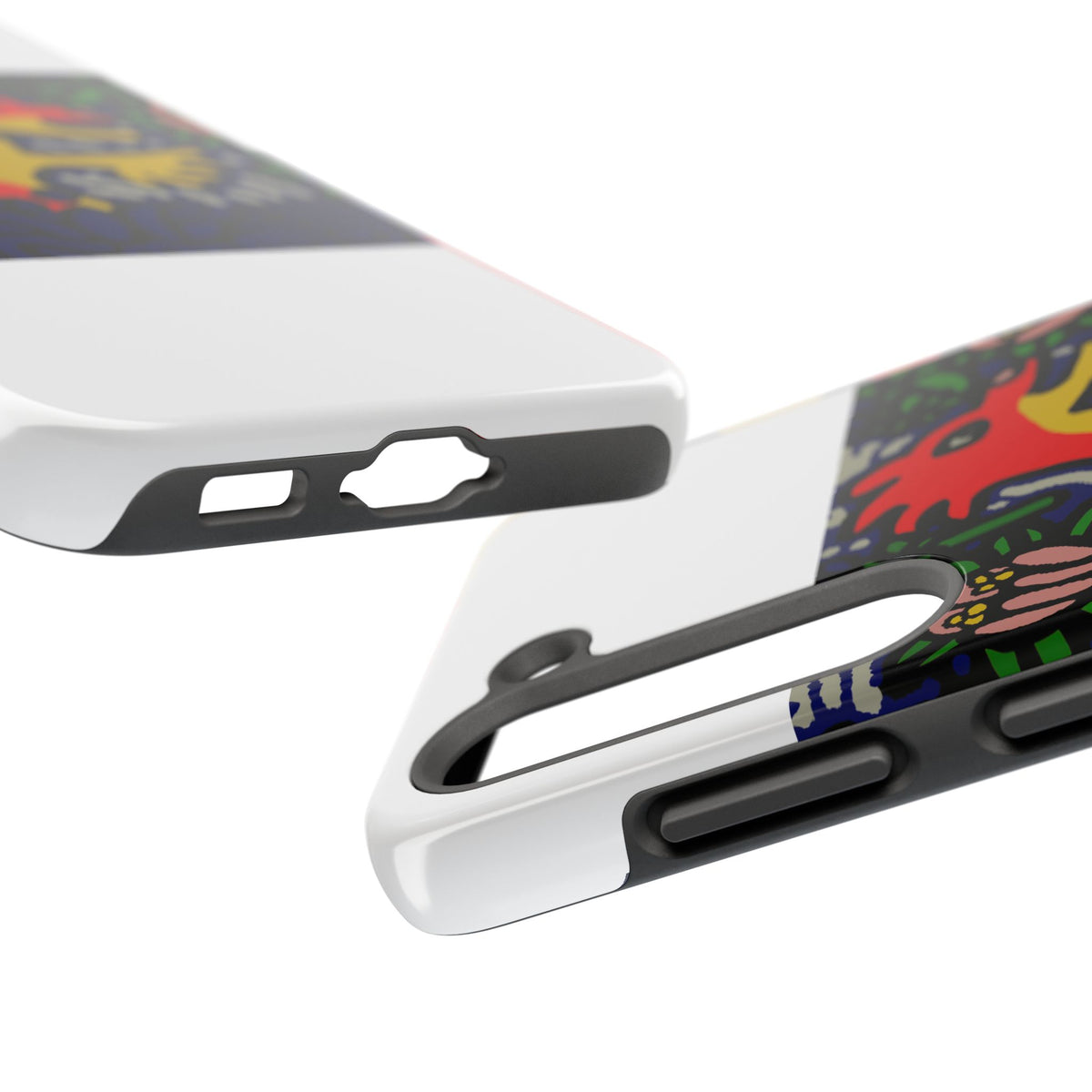 Breaking through the surface of a lotus pond Tough Phone Case