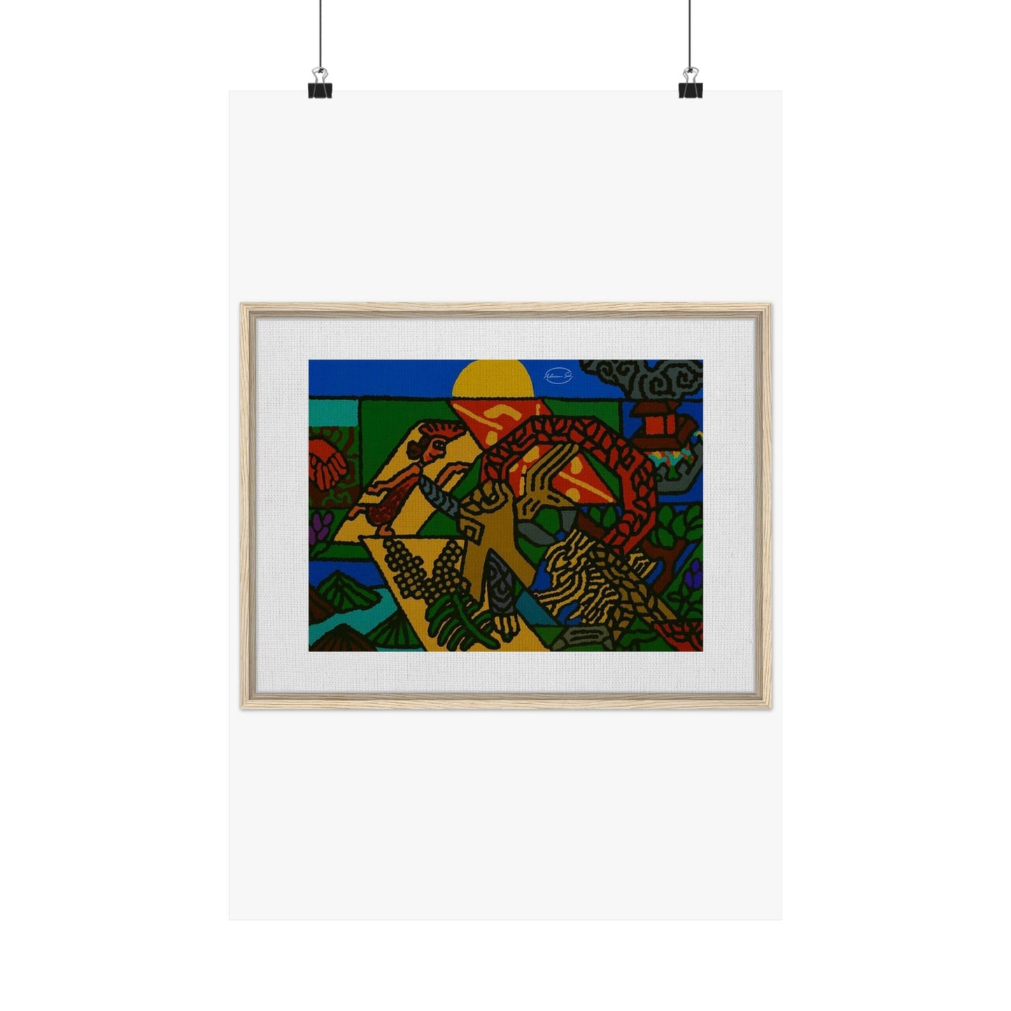 Drawing your own destiny Matte Poster Vertical (Large)
