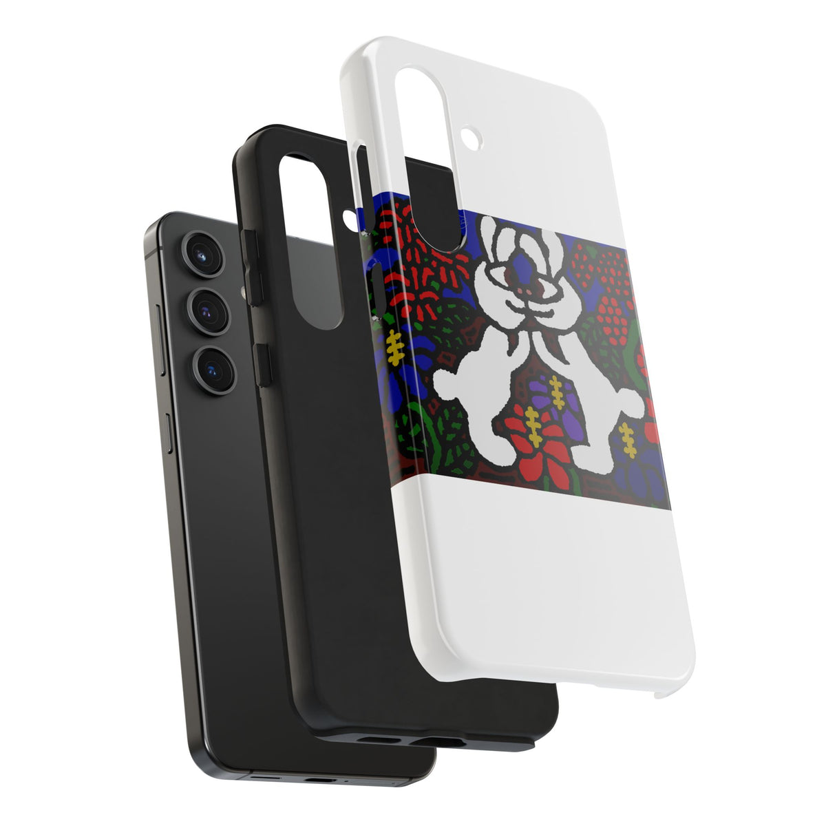Bunnies in love Tough Phone Case