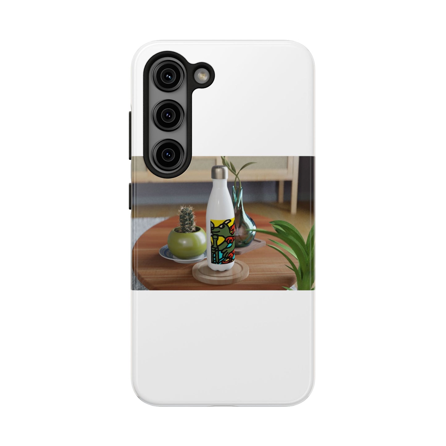 Two dragons enjoying a feast together Tough Phone Case