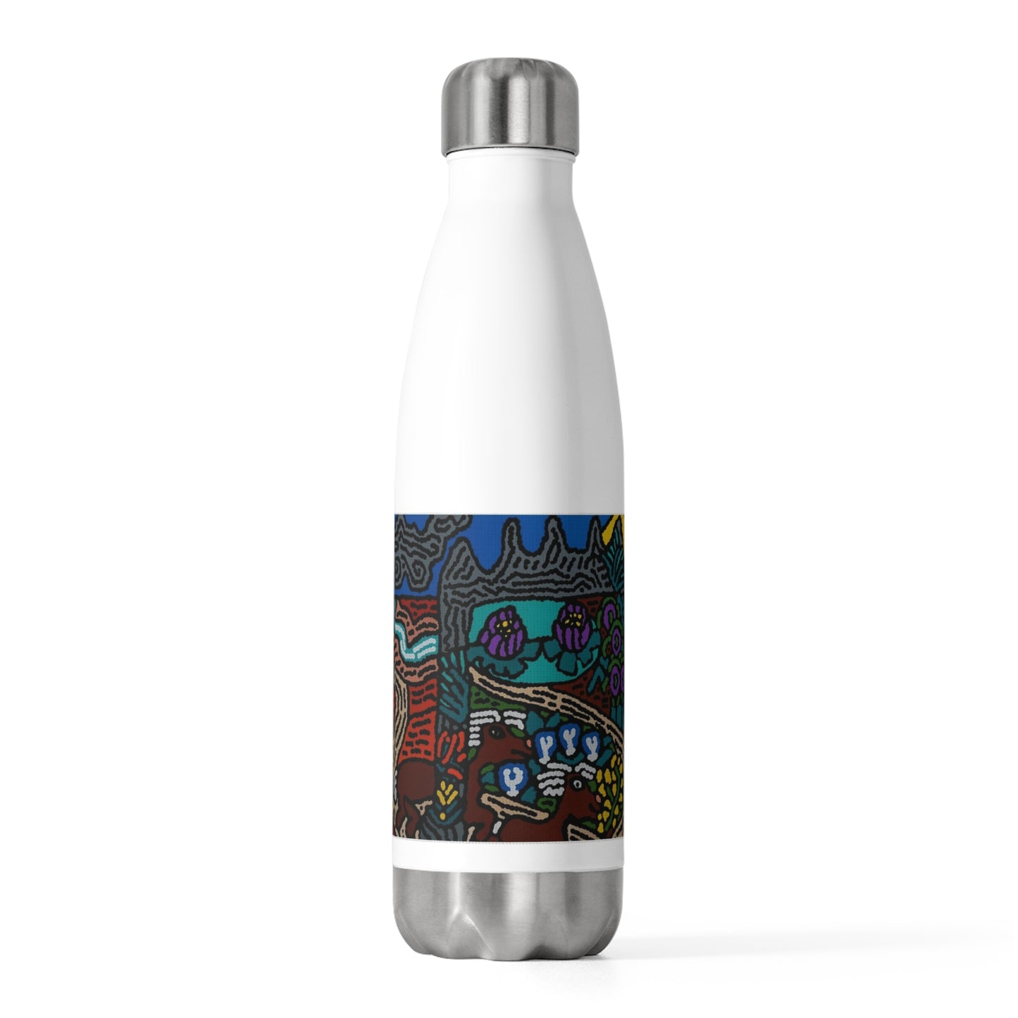 Road to a Sanctuary and Oasis Stainless Steel Water Bottle