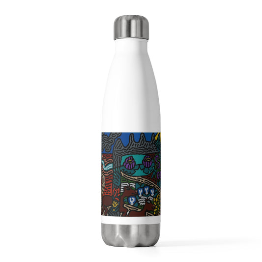 Road to a Sanctuary and Oasis Stainless Steel Water Bottle