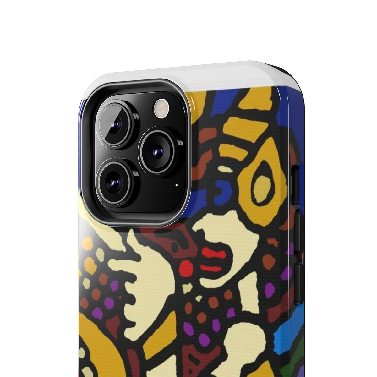 The golden snake being blessed by the fairy Tough Phone Case