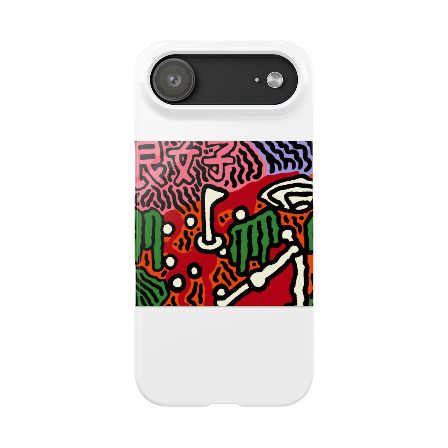 Scoring goals throughout life Slim Phone Case