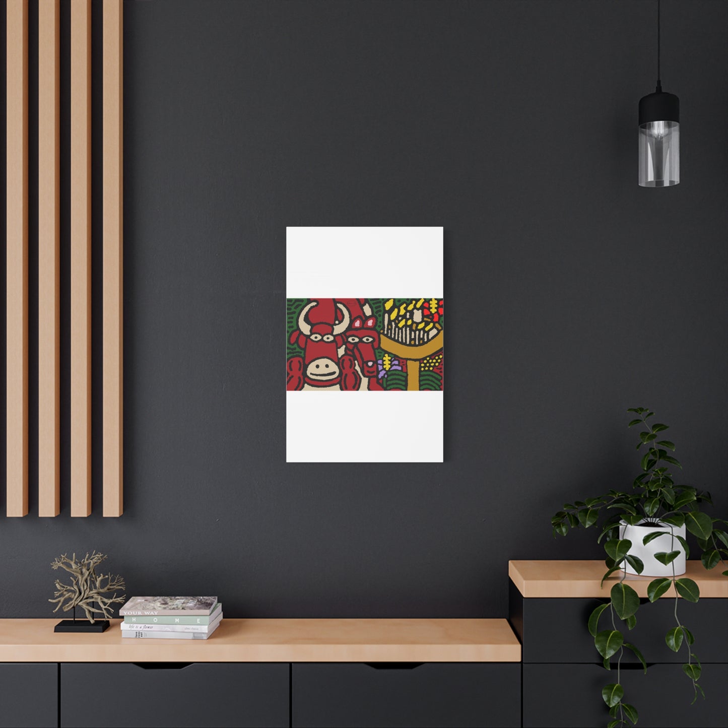 Going blessed by light together Canvas (Small)