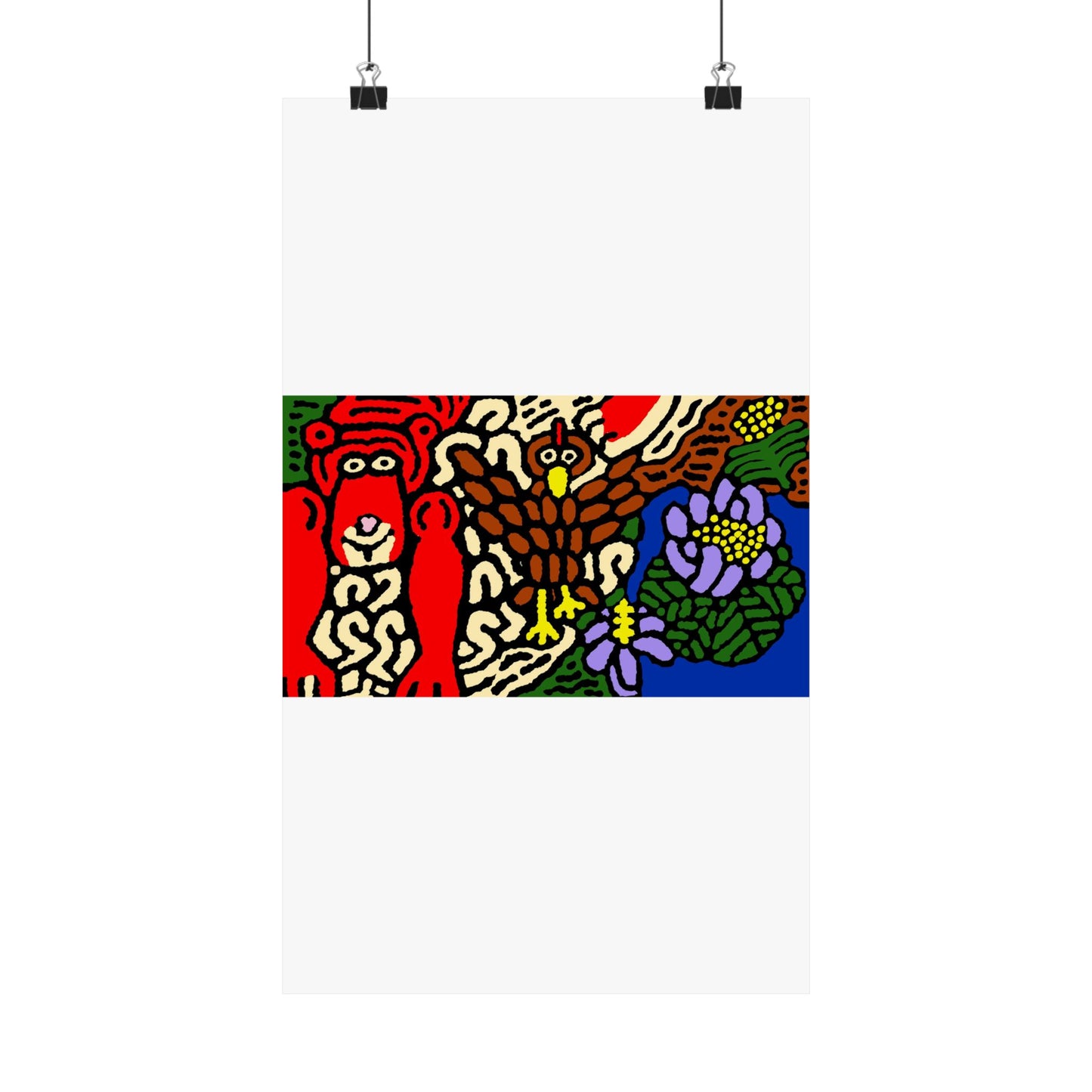 Friendly competition Matte Poster Vertical (Small)