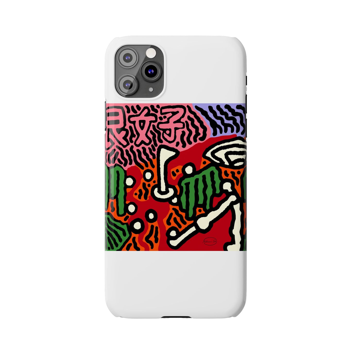 Hitting holes in one throughout life Slim Phone Case