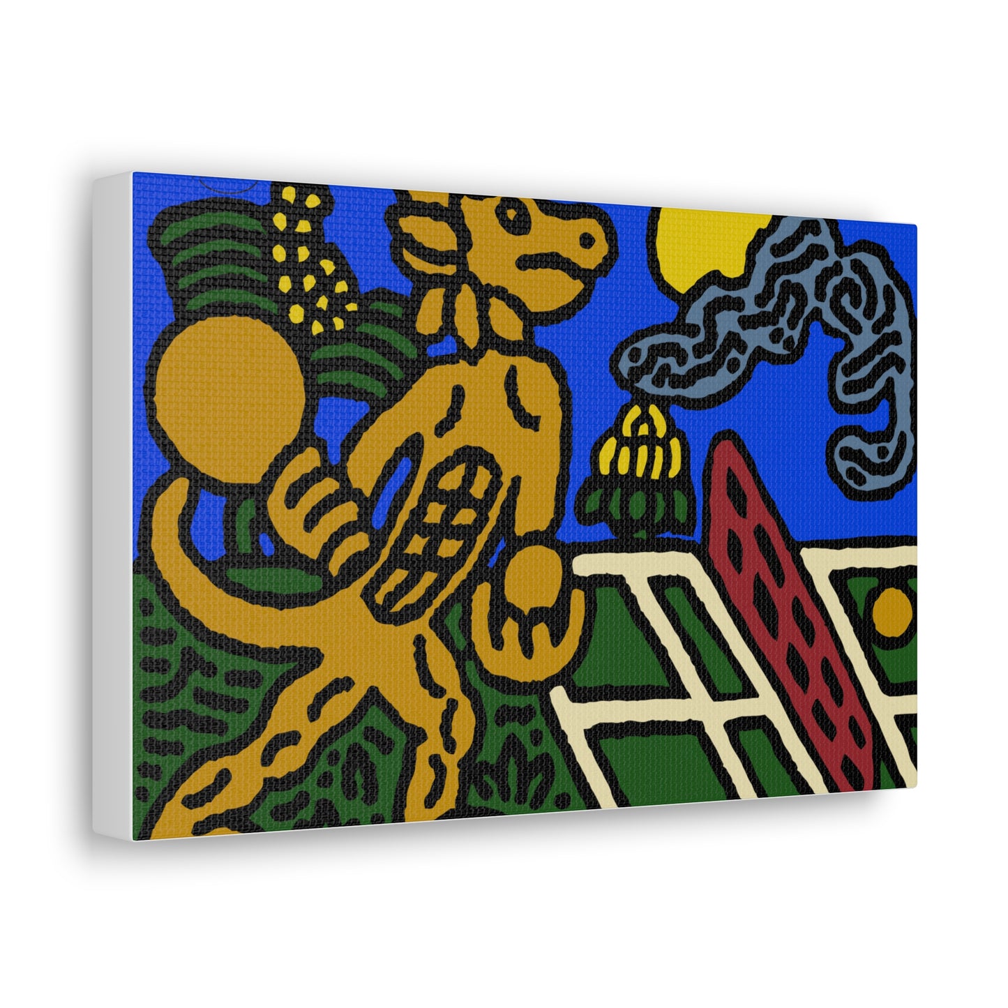 Ready for making big serves in life Canvas (Small)