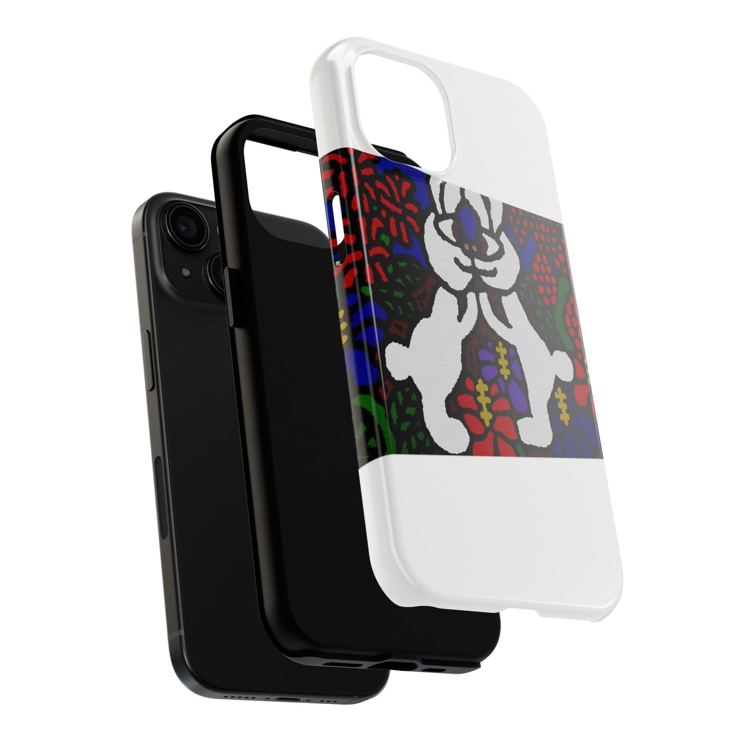 Bunnies in love Tough Phone Case