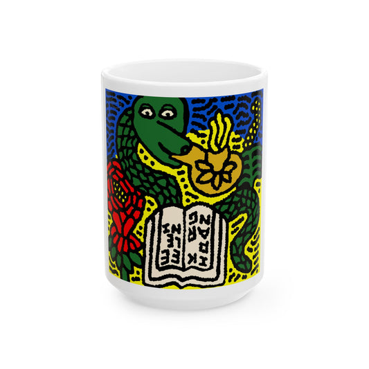 Shining a light on knowledge Ceramic Mug