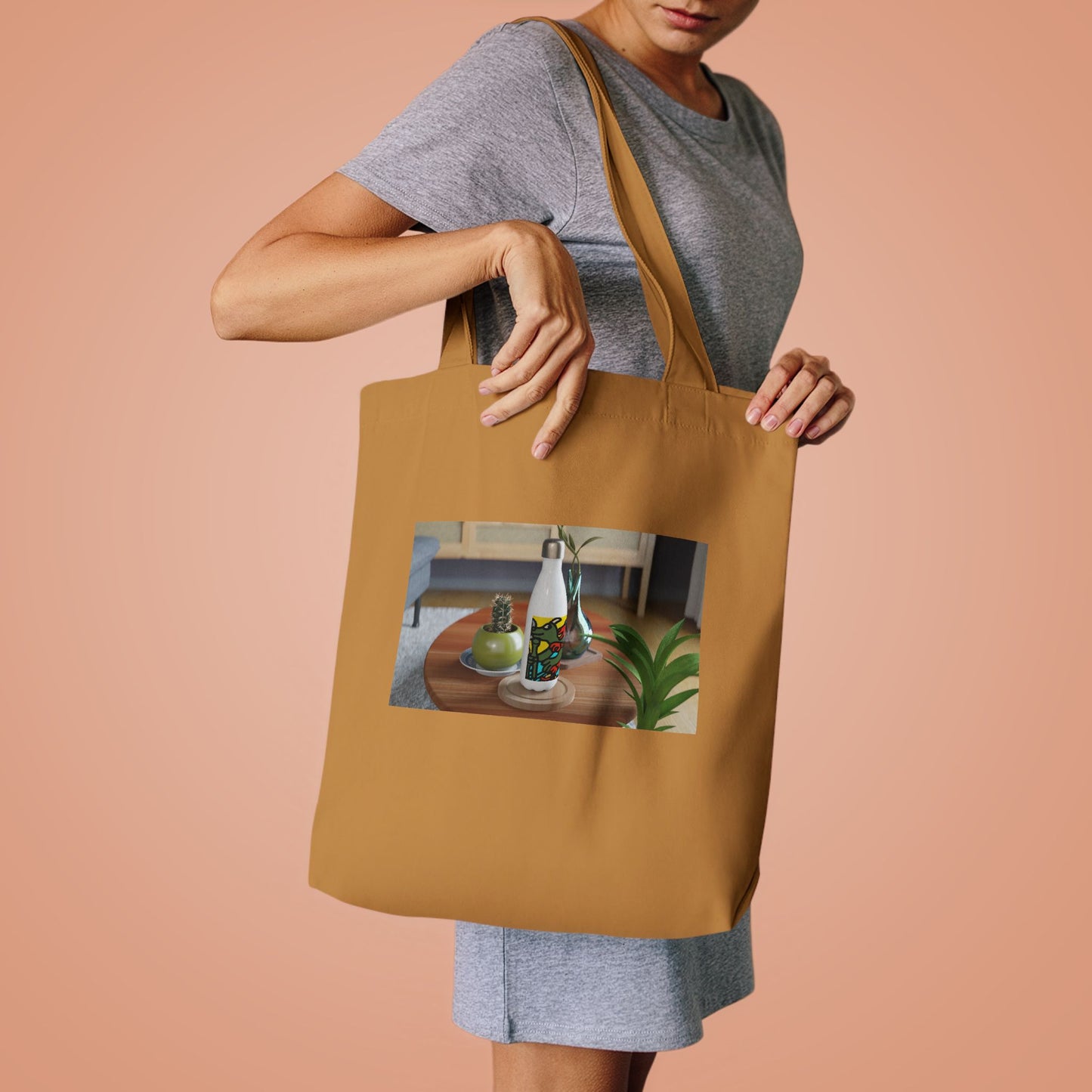 Two dragons enjoying a feast together Classic Tote Bag