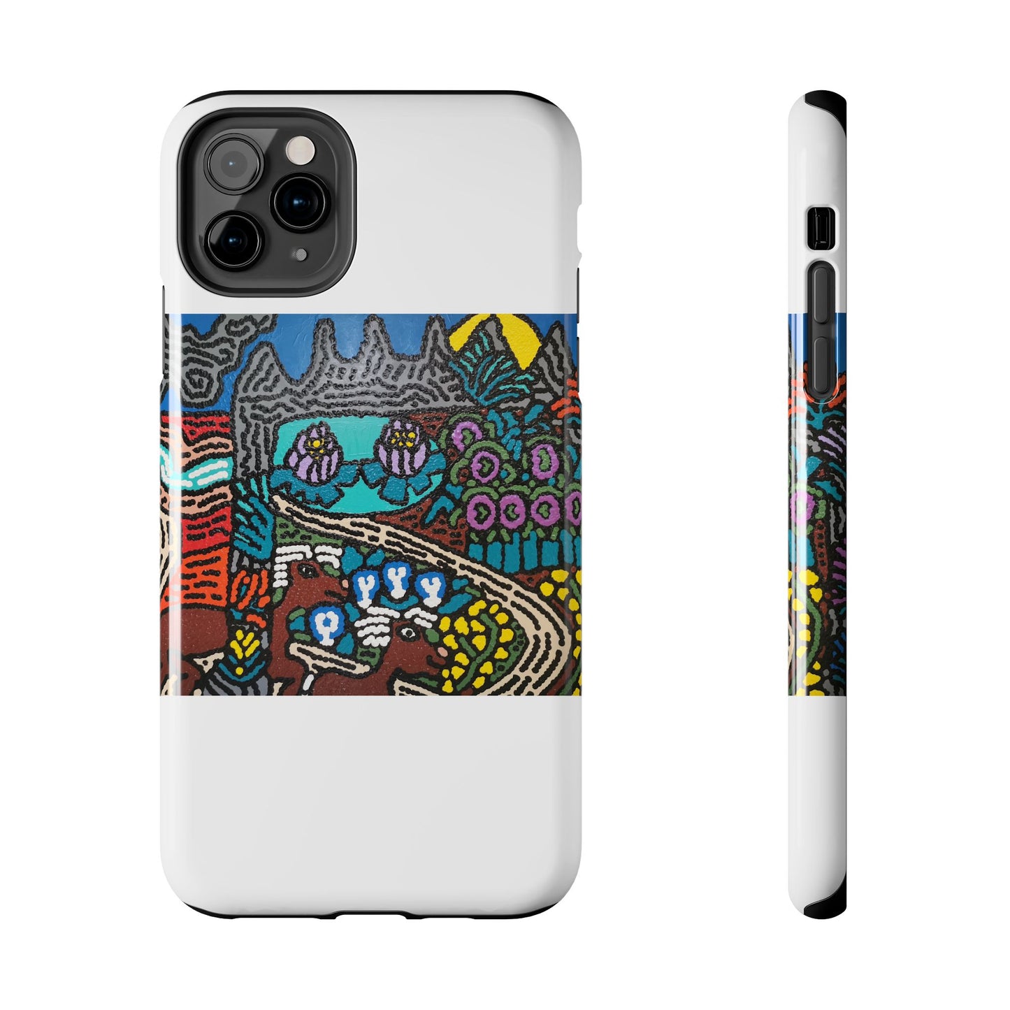 Going to the valley of hope and prosperity Tough Phone Case