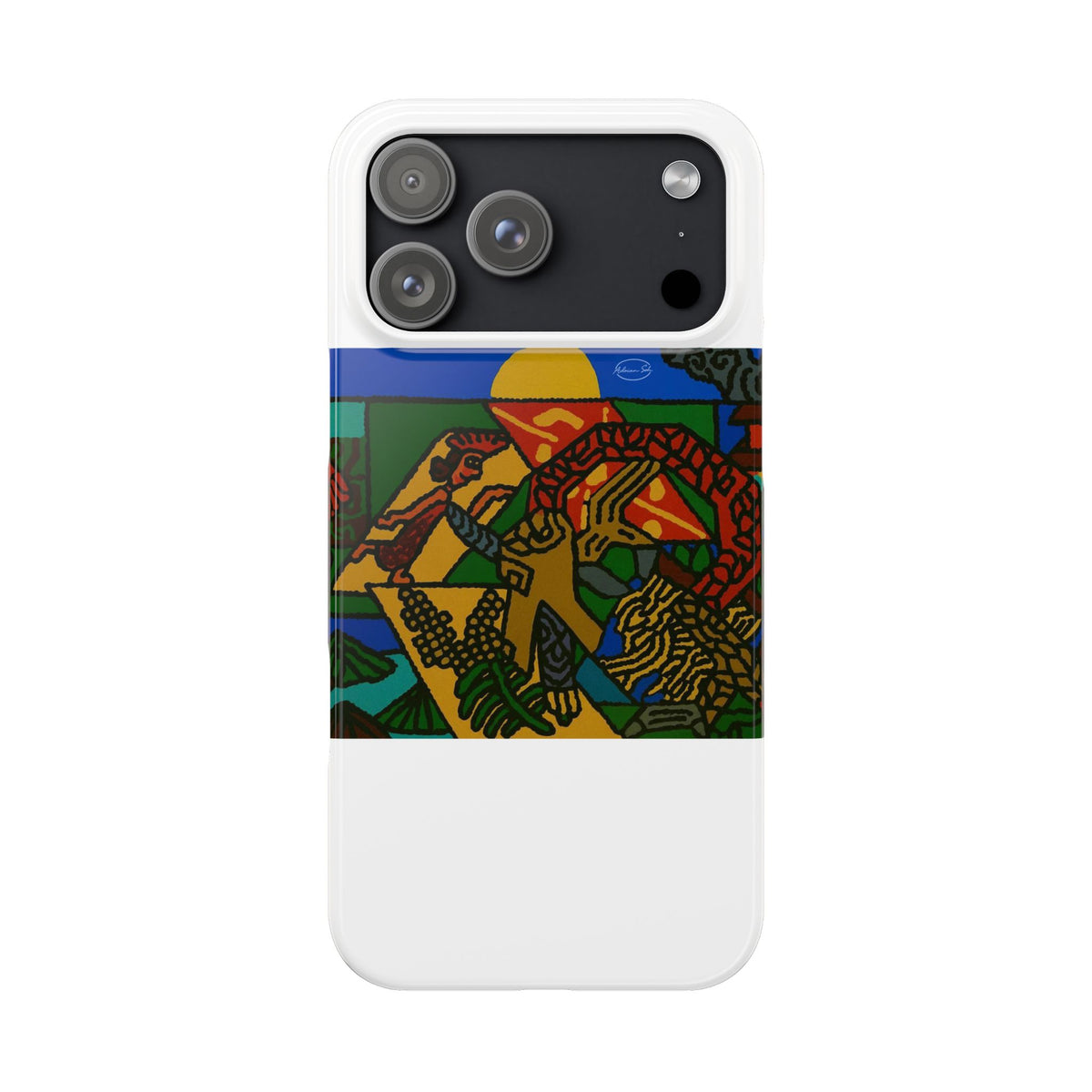 Drawing your own destiny Slim Phone Case
