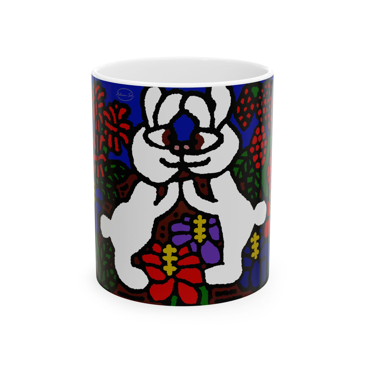 Bunnies in love Ceramic Mug