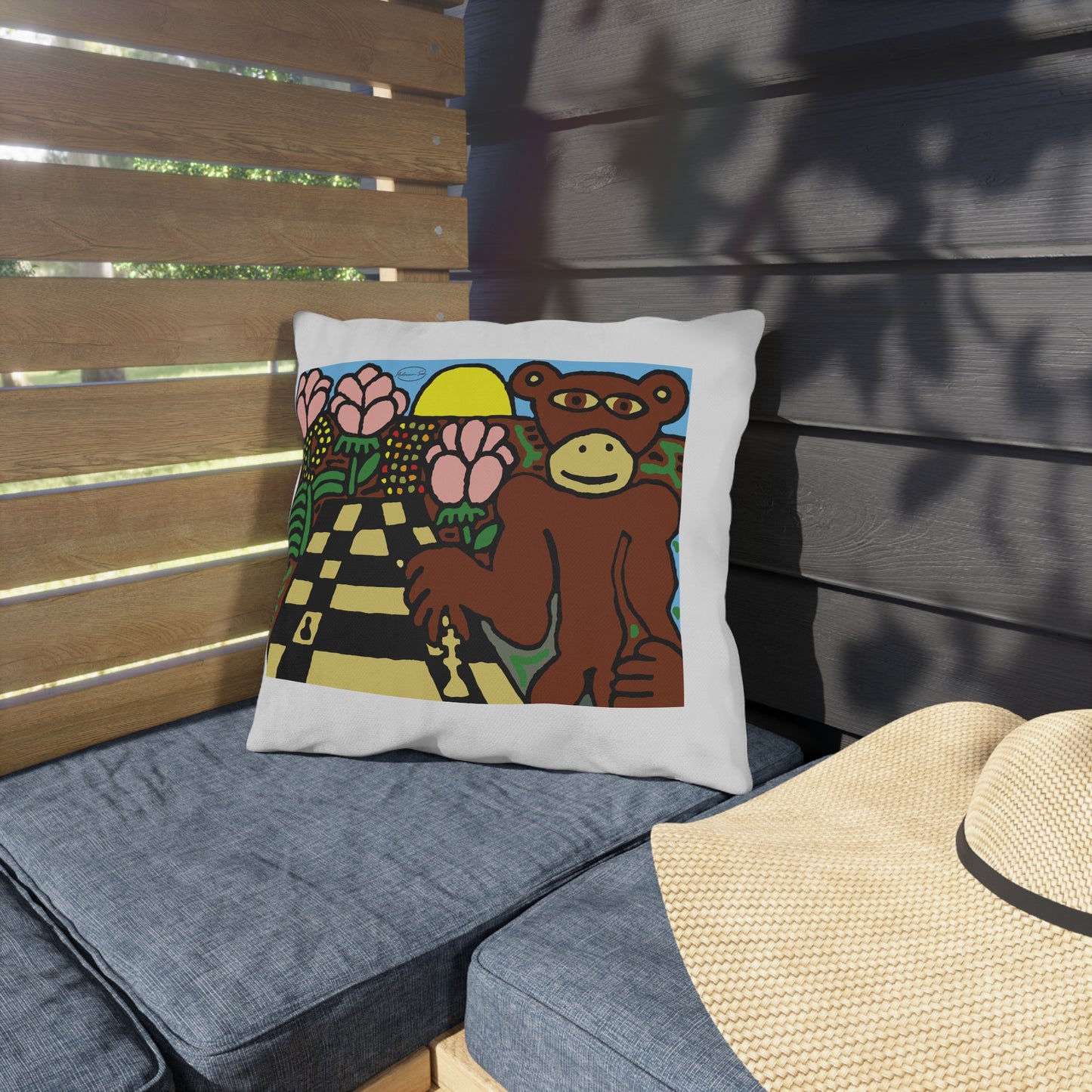 The supreme strategist — Outdoor Pillow