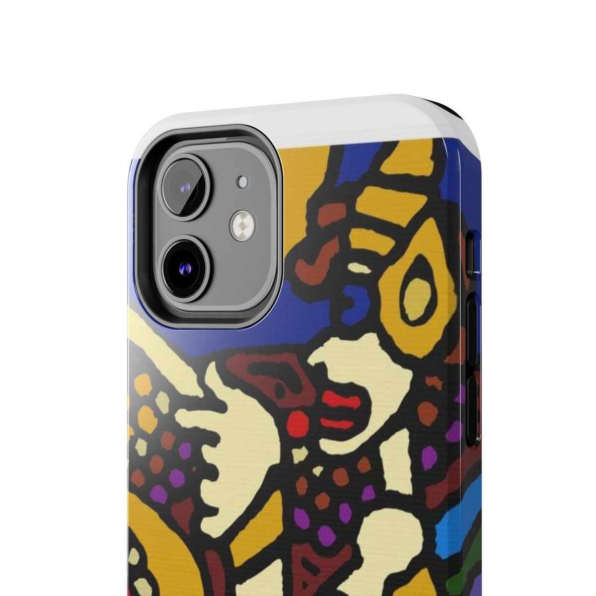 The golden snake being blessed by the fairy Tough Phone Case