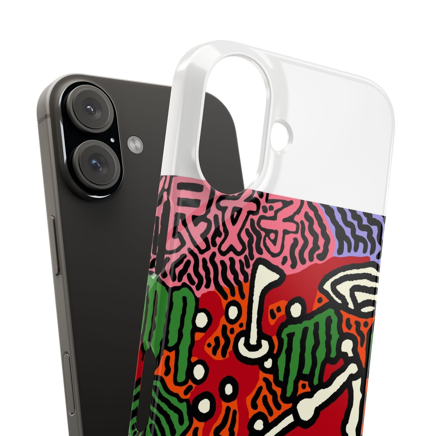 Scoring goals throughout life Slim Phone Case