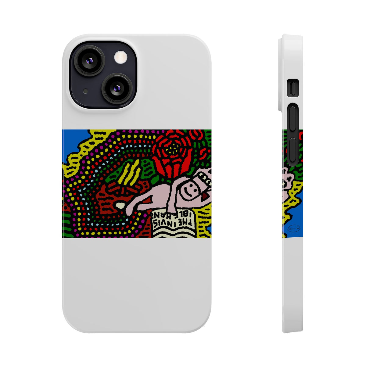 Enjoying our companionship Slim Phone Case