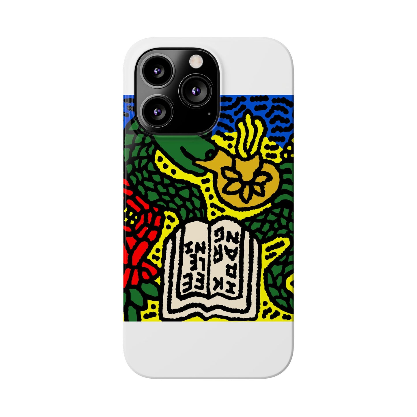 Shining a light on knowledge Slim Phone Case