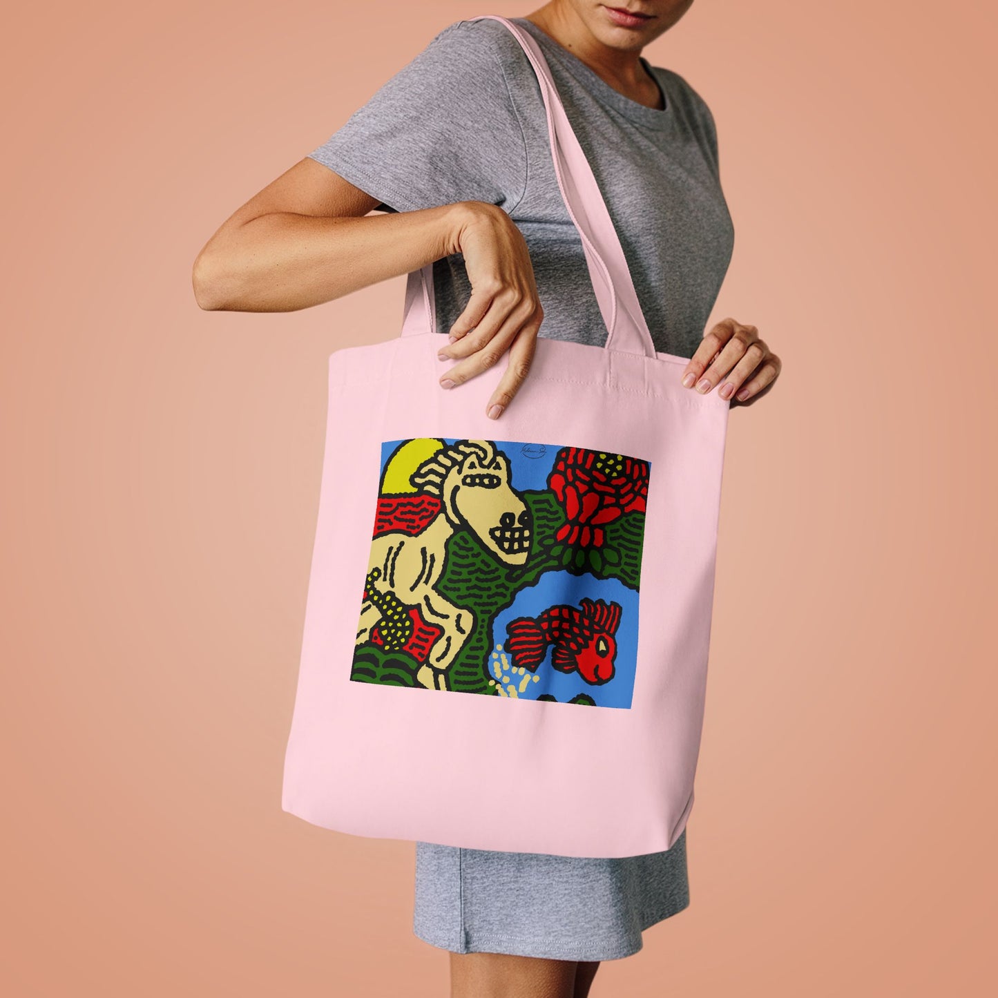 Galloping carefree through life Classic Tote Bag