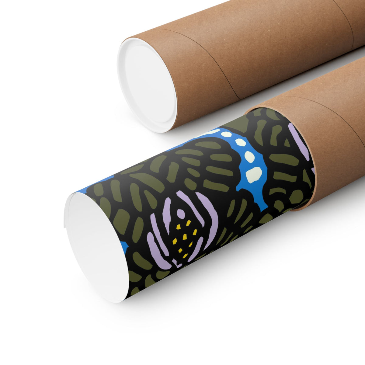 The Sri Lankan water lilies meets the Australian wattle Matte Poster Horizontal (Small)