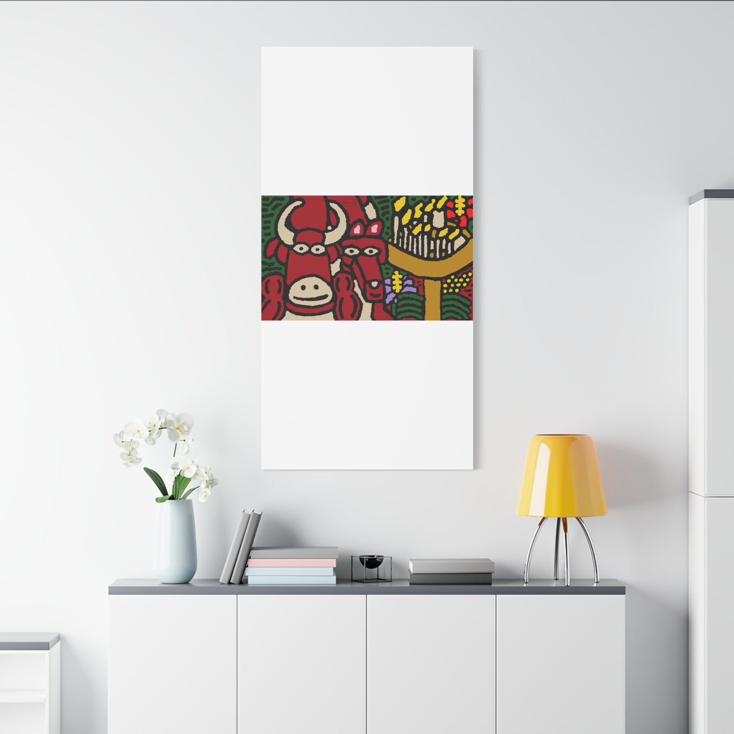 Going blessed by light together Canvas (Small)