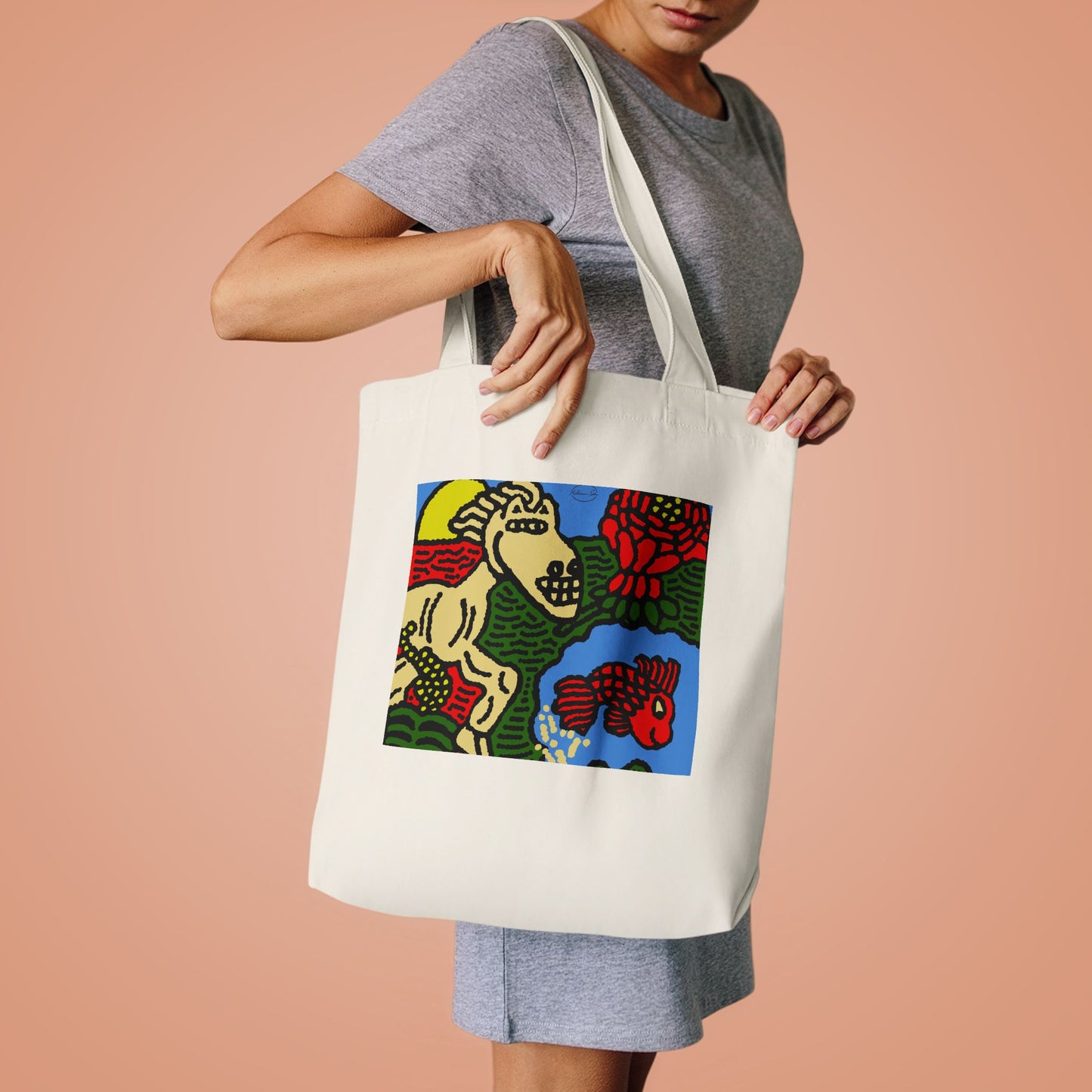 Galloping carefree through life Classic Tote Bag