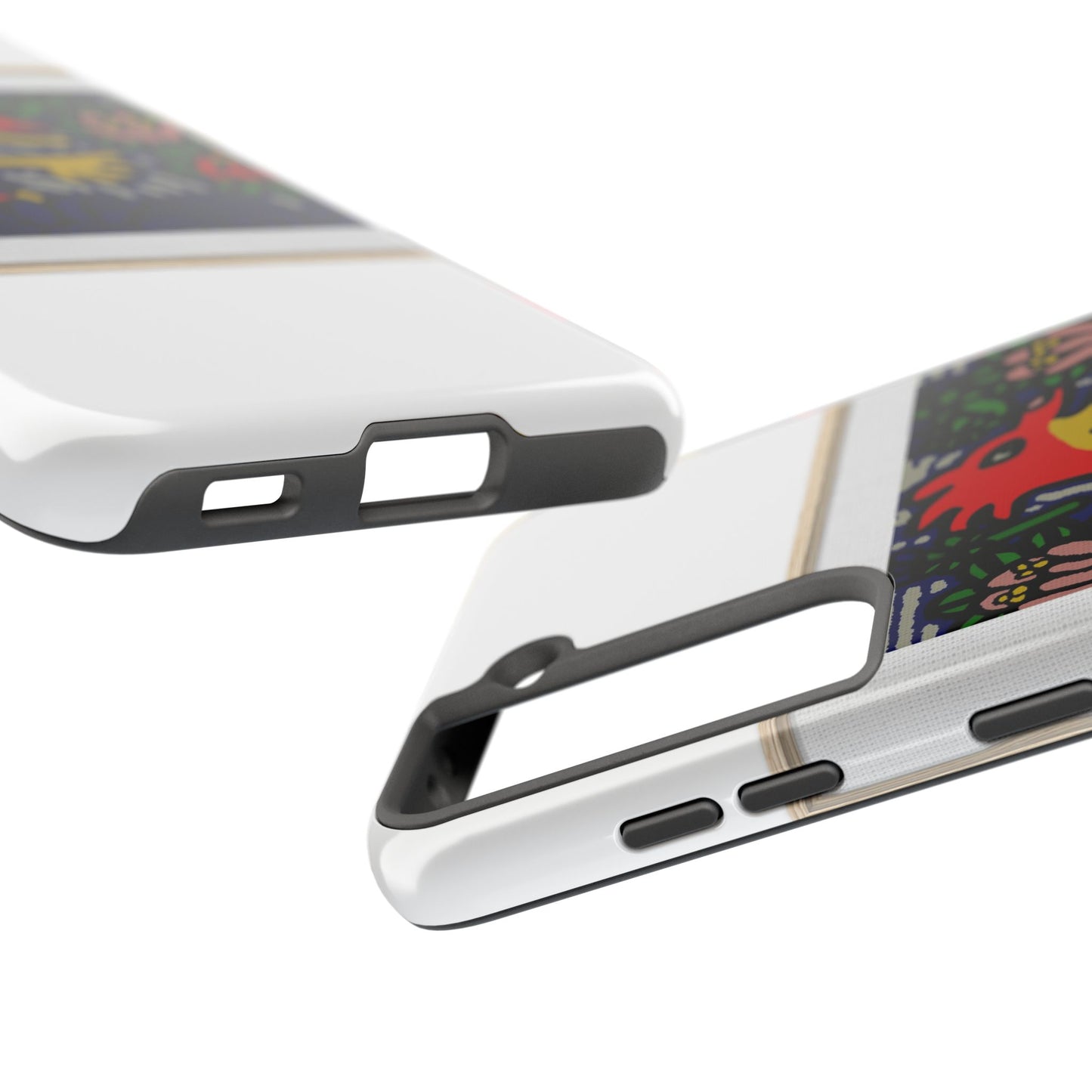 Breaking through the surface of a lotus pond Tough Phone Case