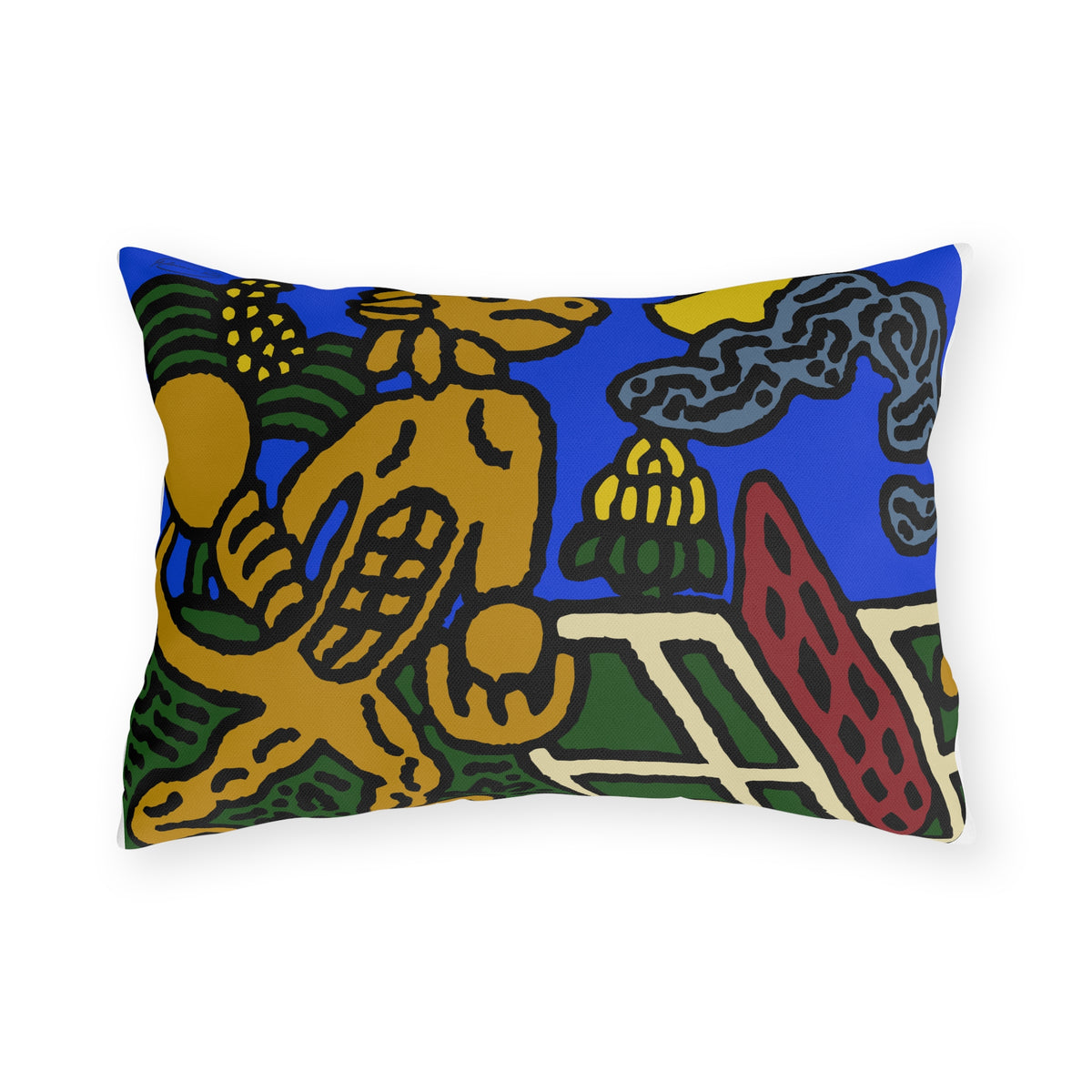 Ready for making big serves in life — Outdoor Pillow