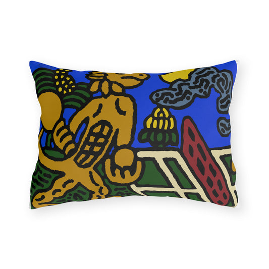 Ready for making big serves in life — Outdoor Pillow