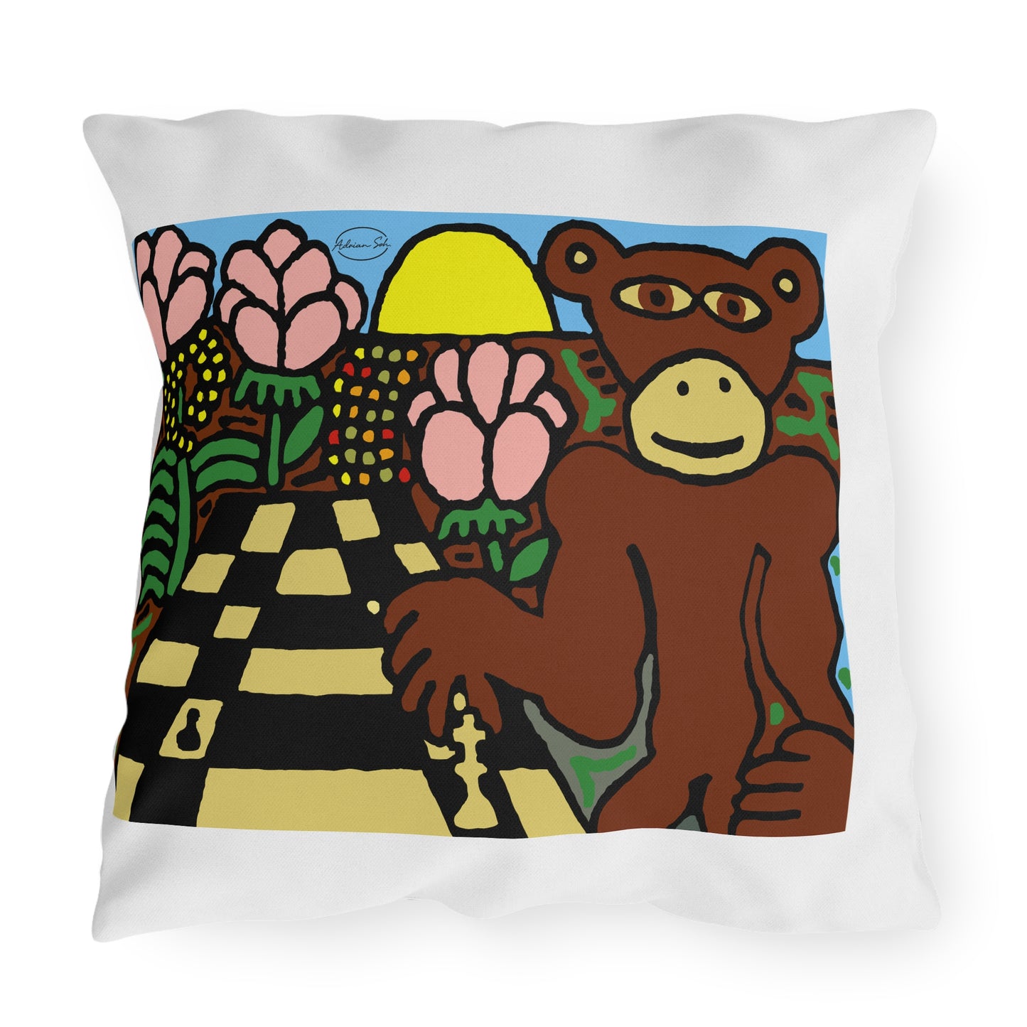 The supreme strategist — Outdoor Pillow