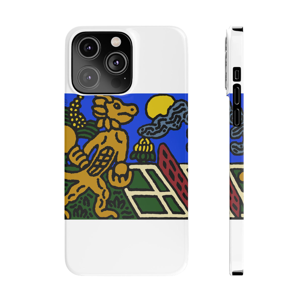 Ready for making big serves in life Slim Phone Case