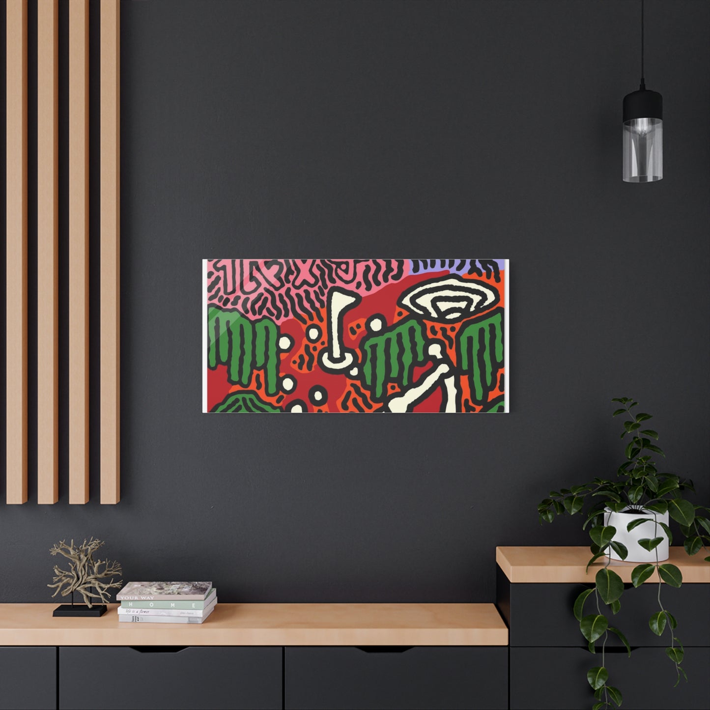Scoring goals throughout life Canvas (Small)