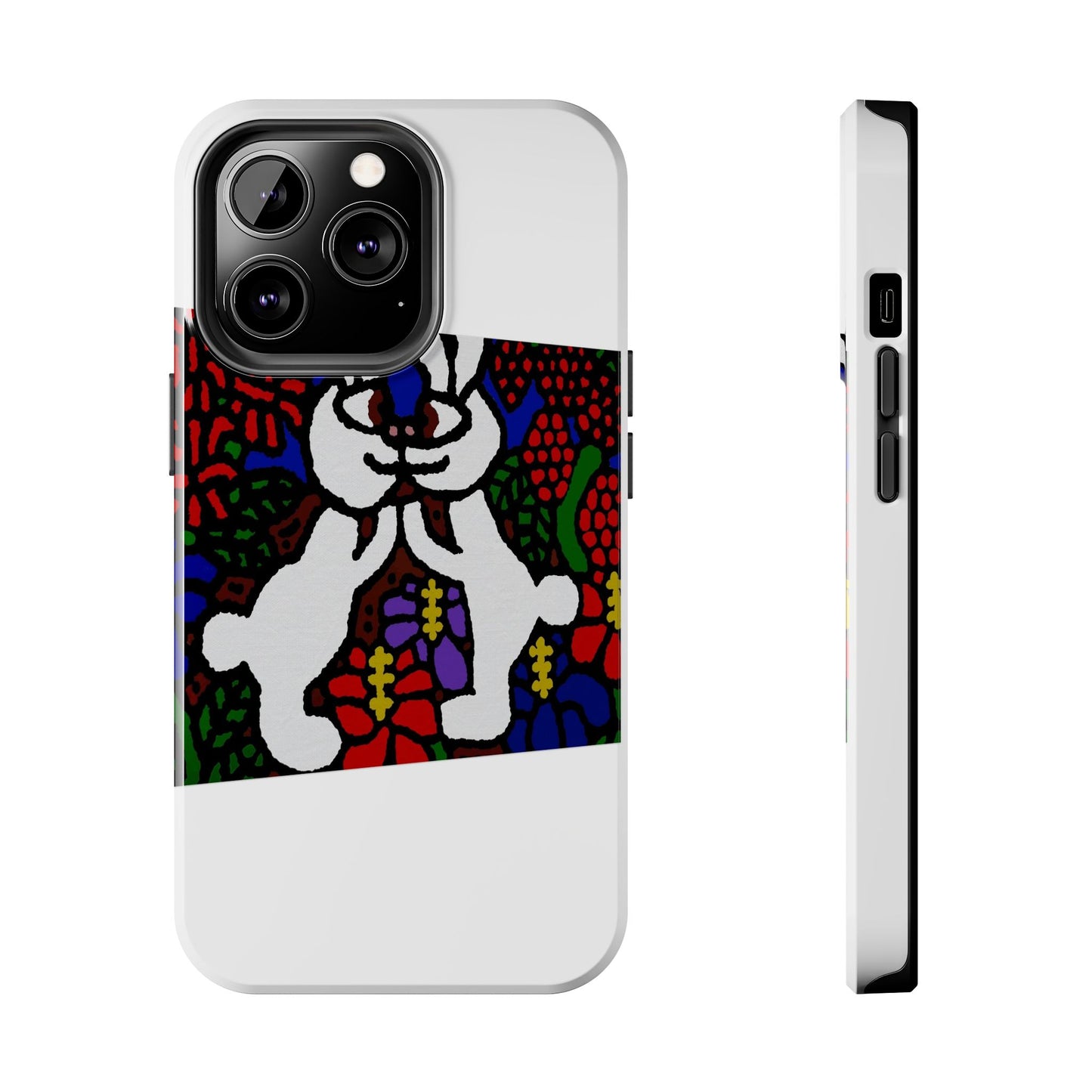 Bunnies in love Tough Phone Case